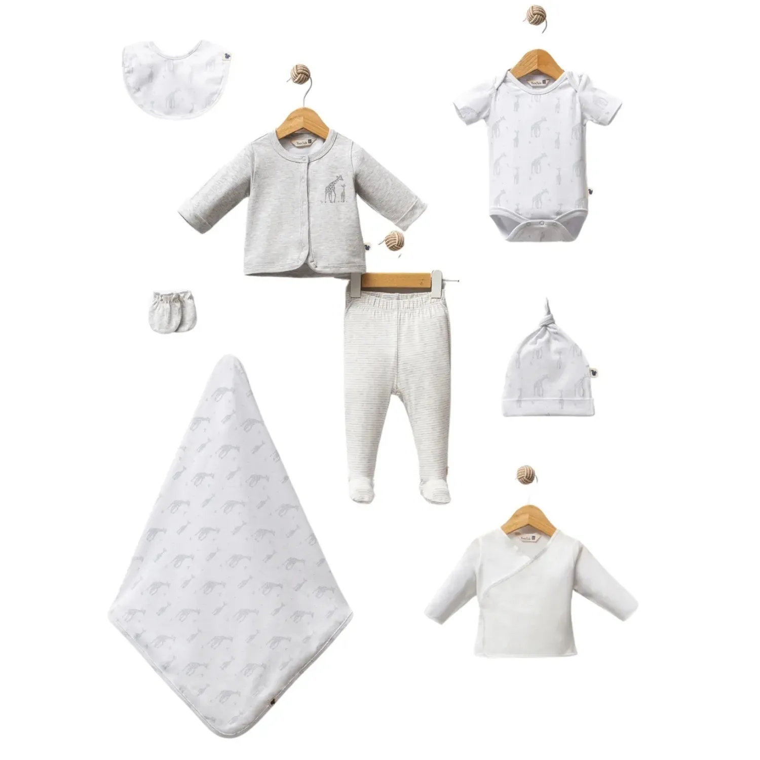 Totstale Hastane Çıkışı 8li The Giraffe Gri