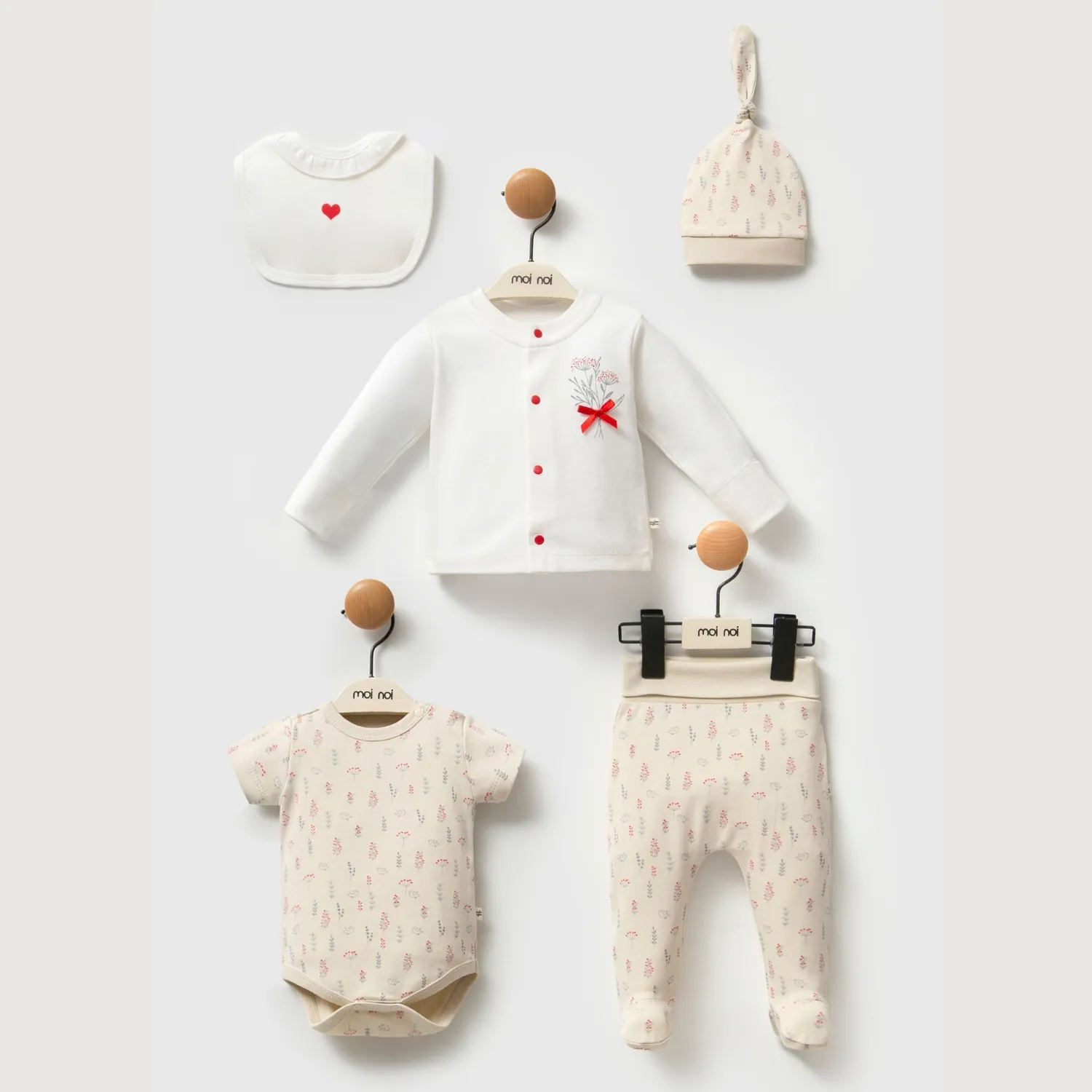 Moi Noi Hastane Çıkışı 5li Kokina Bej Moi Noi Hastane Çıkışı 5li Kokina Bej