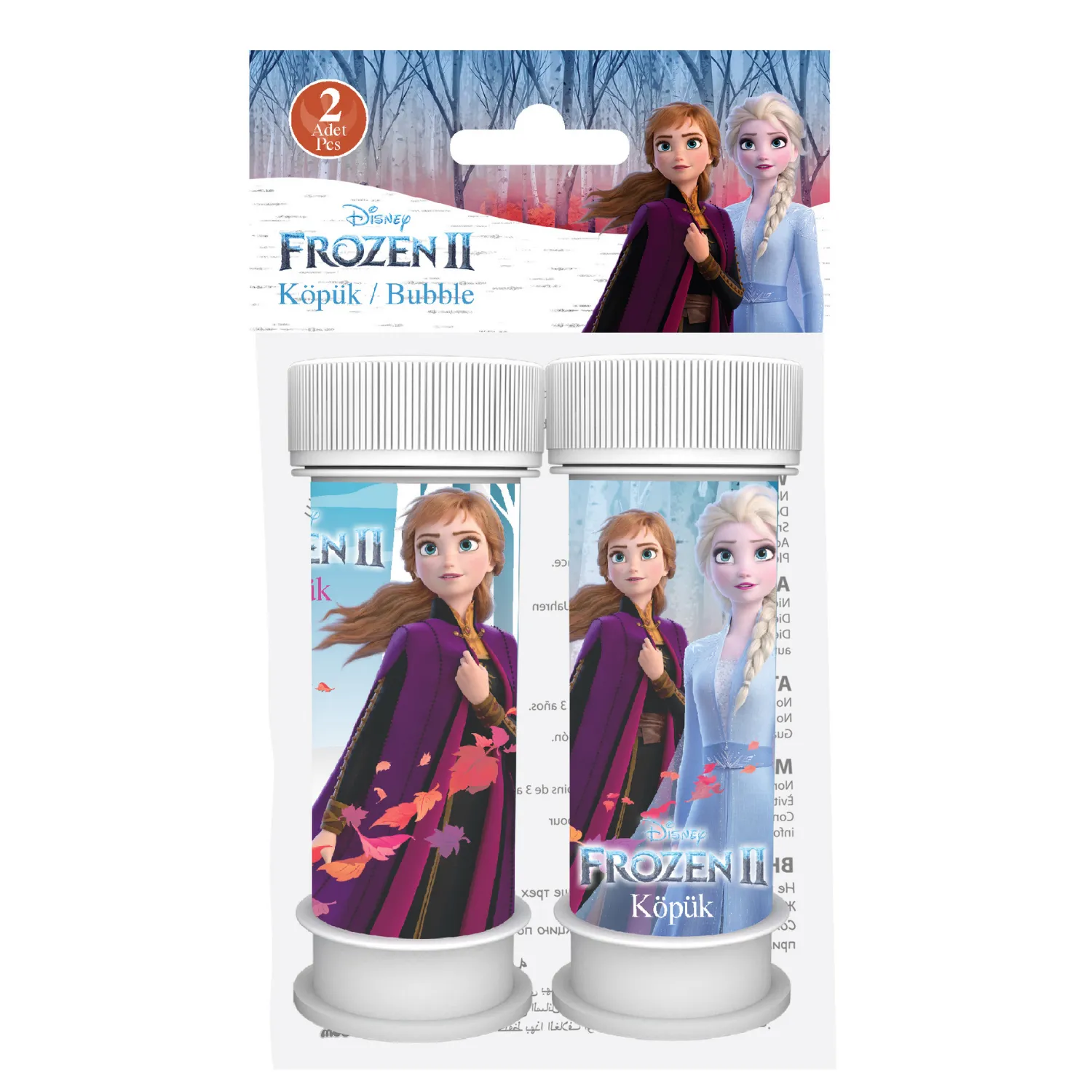 Balon Frozen 2 Poşet İçi 2li Köpük Balon Frozen 2 Poşet İçi 2li Köpük