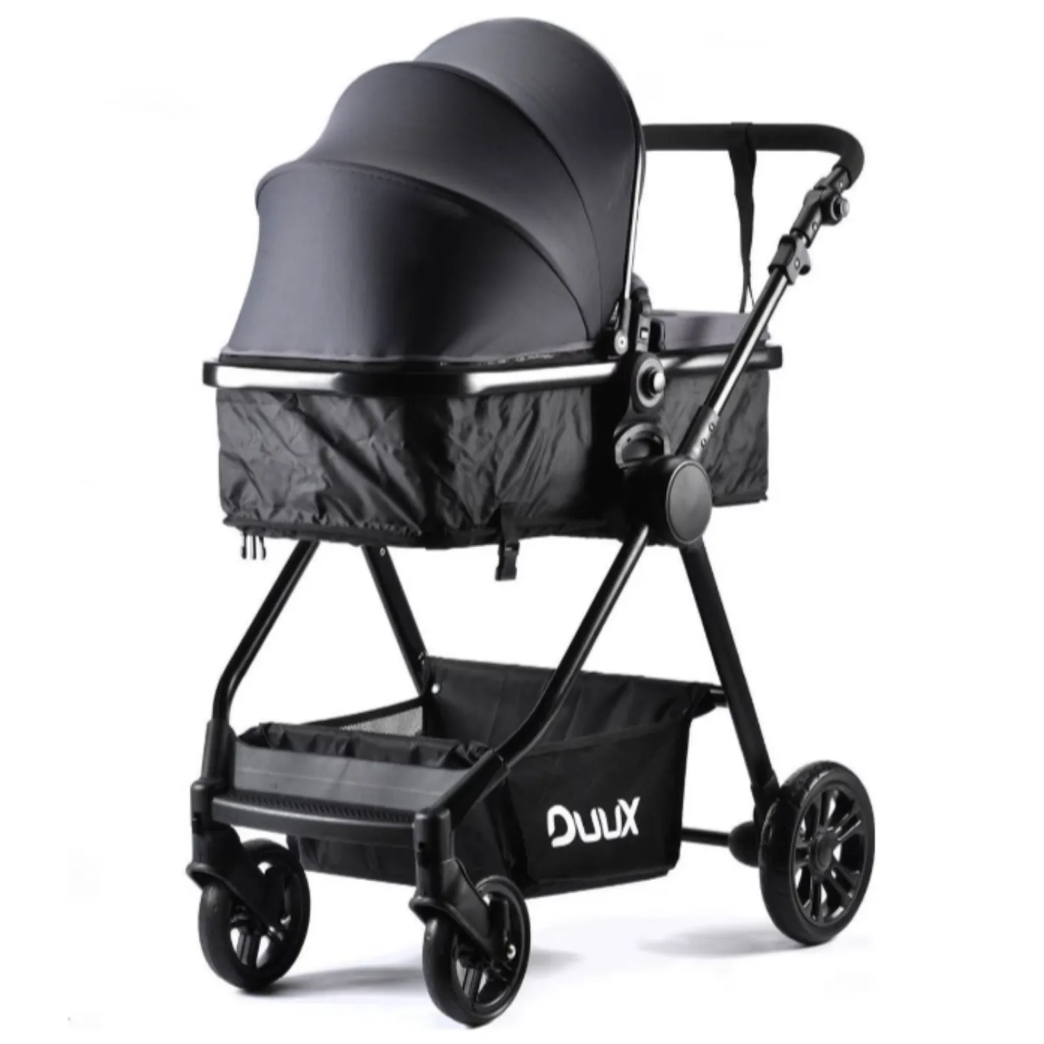 Duux Apex Plus Travel Sistem Bebek Arabası Siyah