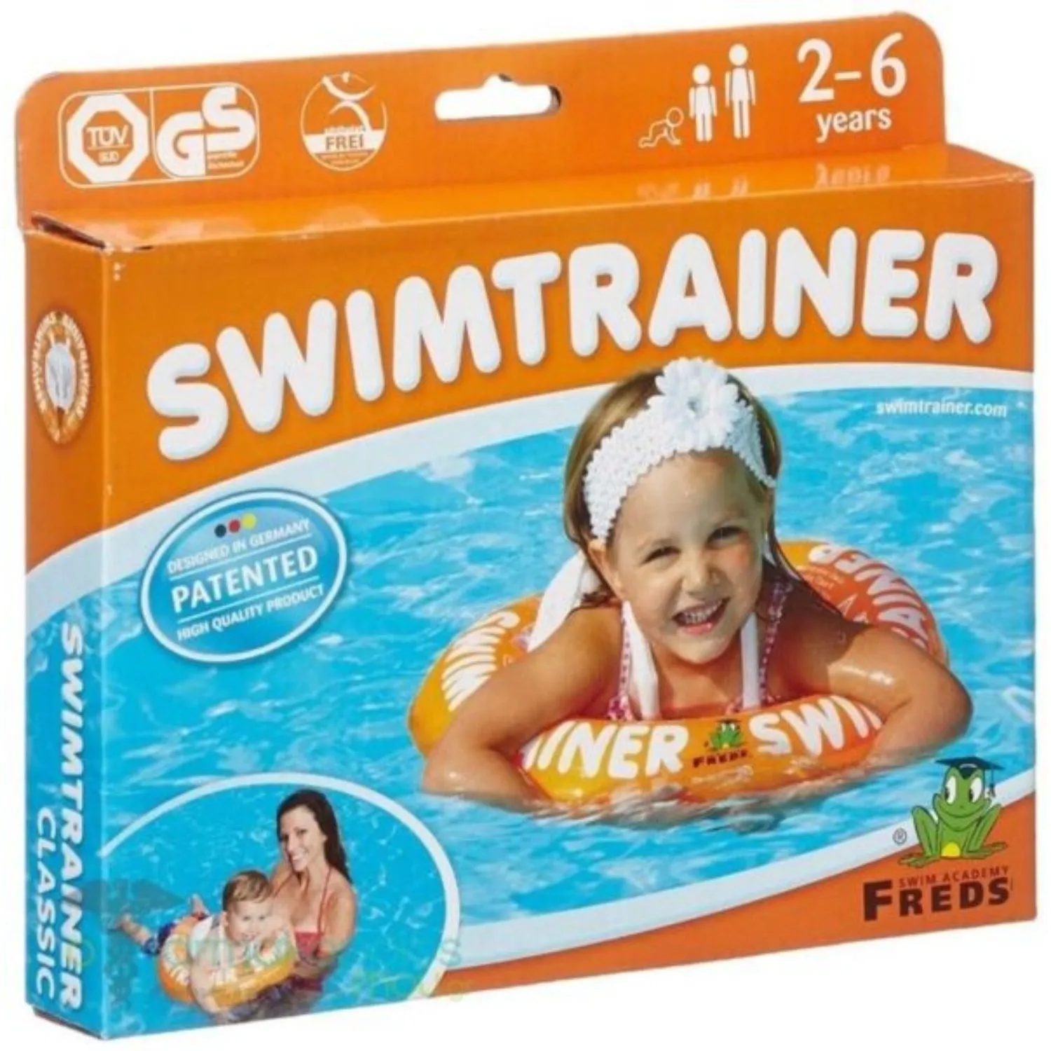 Mycey Swimtrainer 2-6 Yaş Yüzme Simidi Turuncu