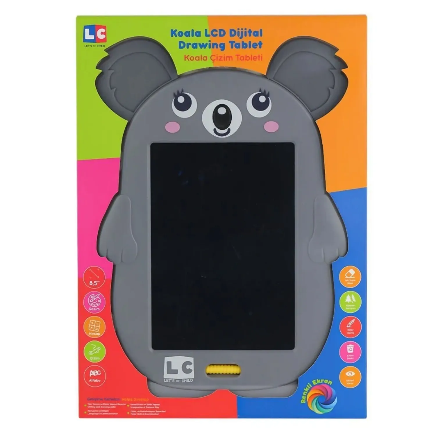 LC Koala Çizim Tableti 8,5 İnç