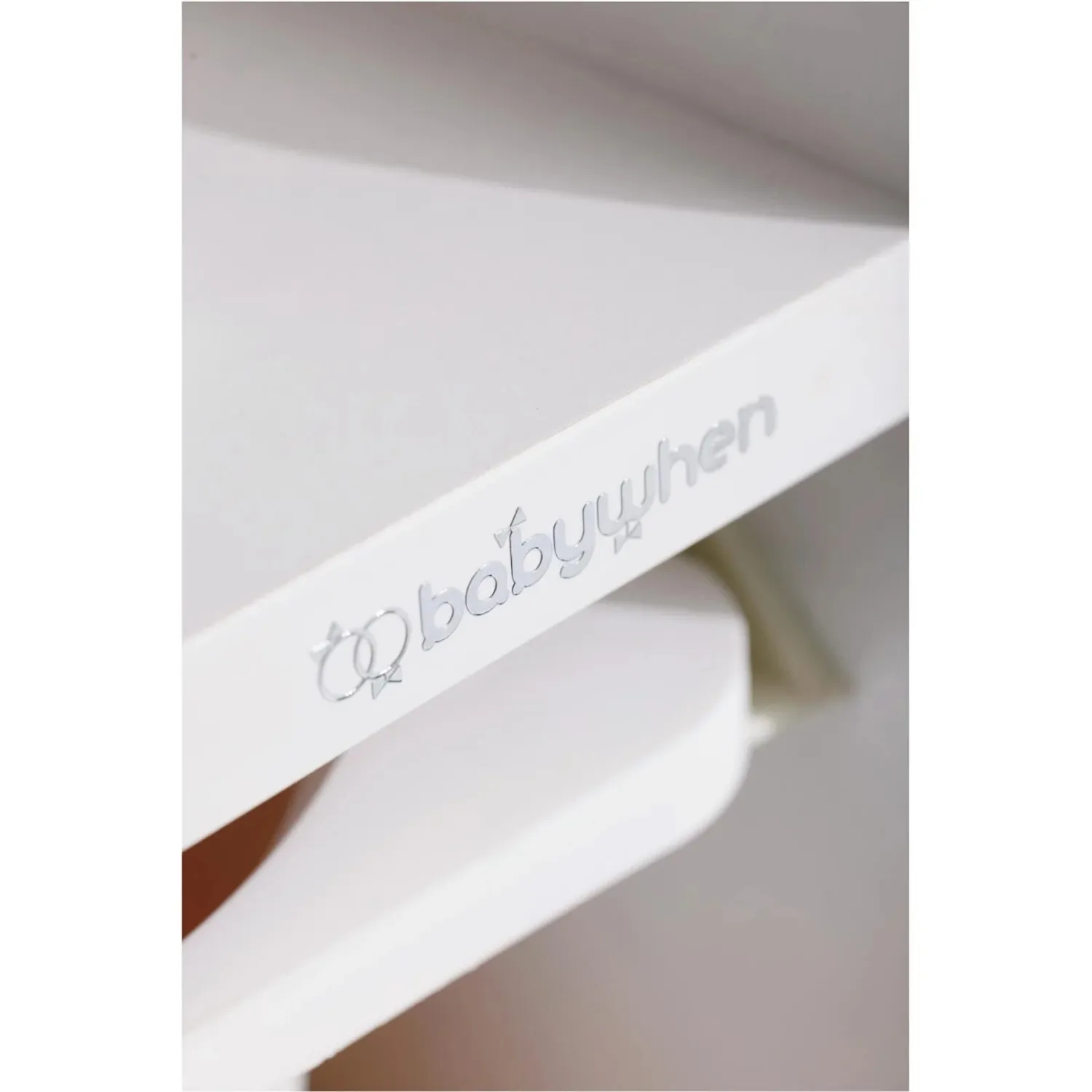 Babywhen Oyuncak Dolabı  Raflı Beyaz