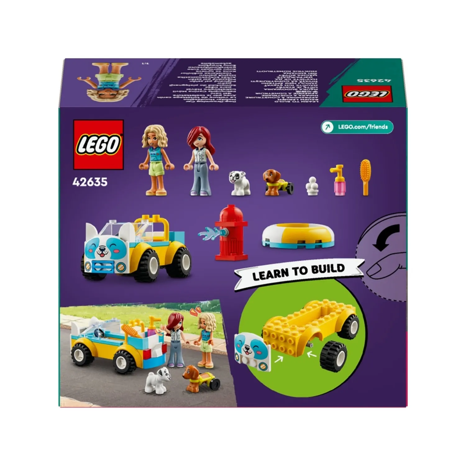 LEGO Friends Köpek Kuaförü Arabası 42635 