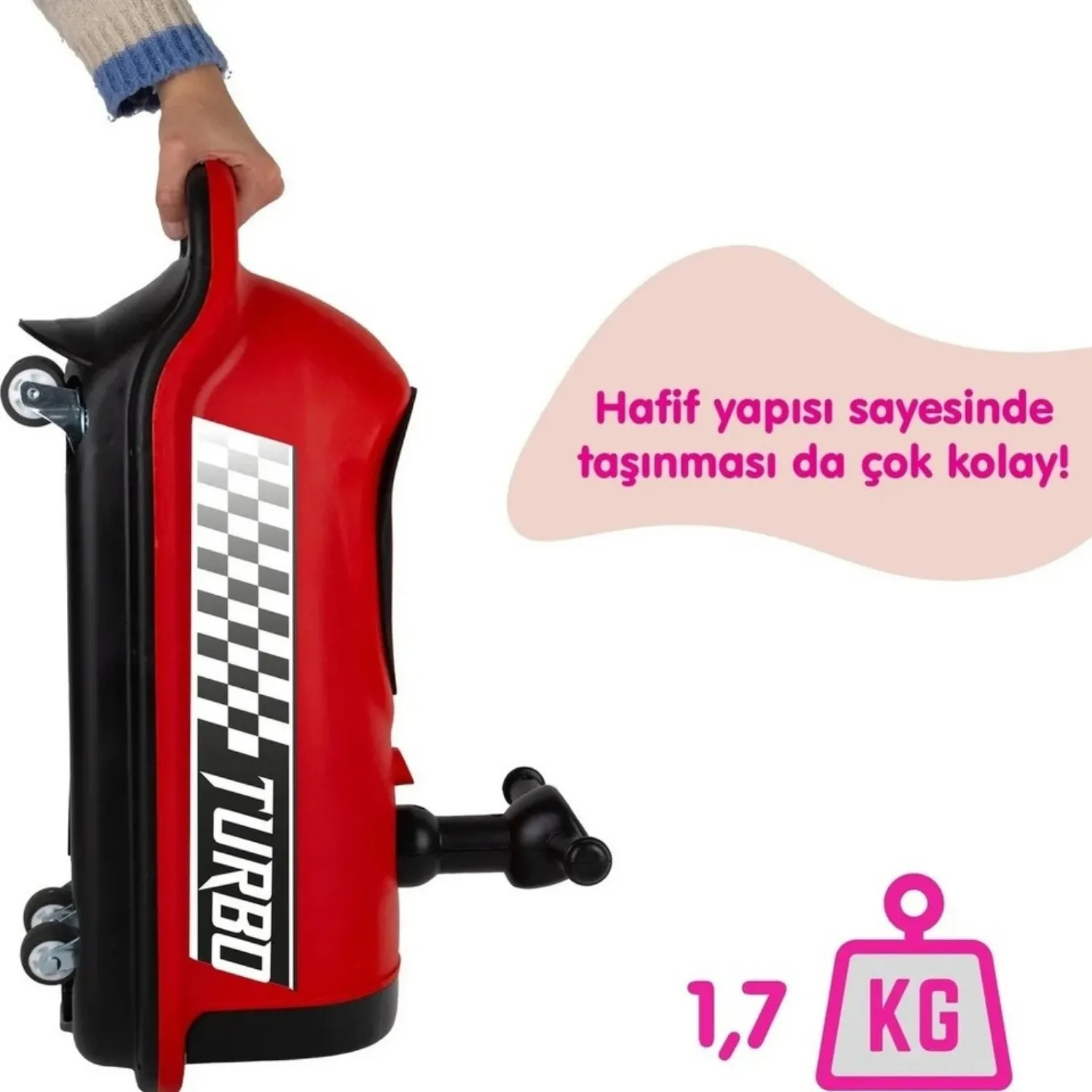 İlk Arabam Turbo Bitgit Araba Kırmızı