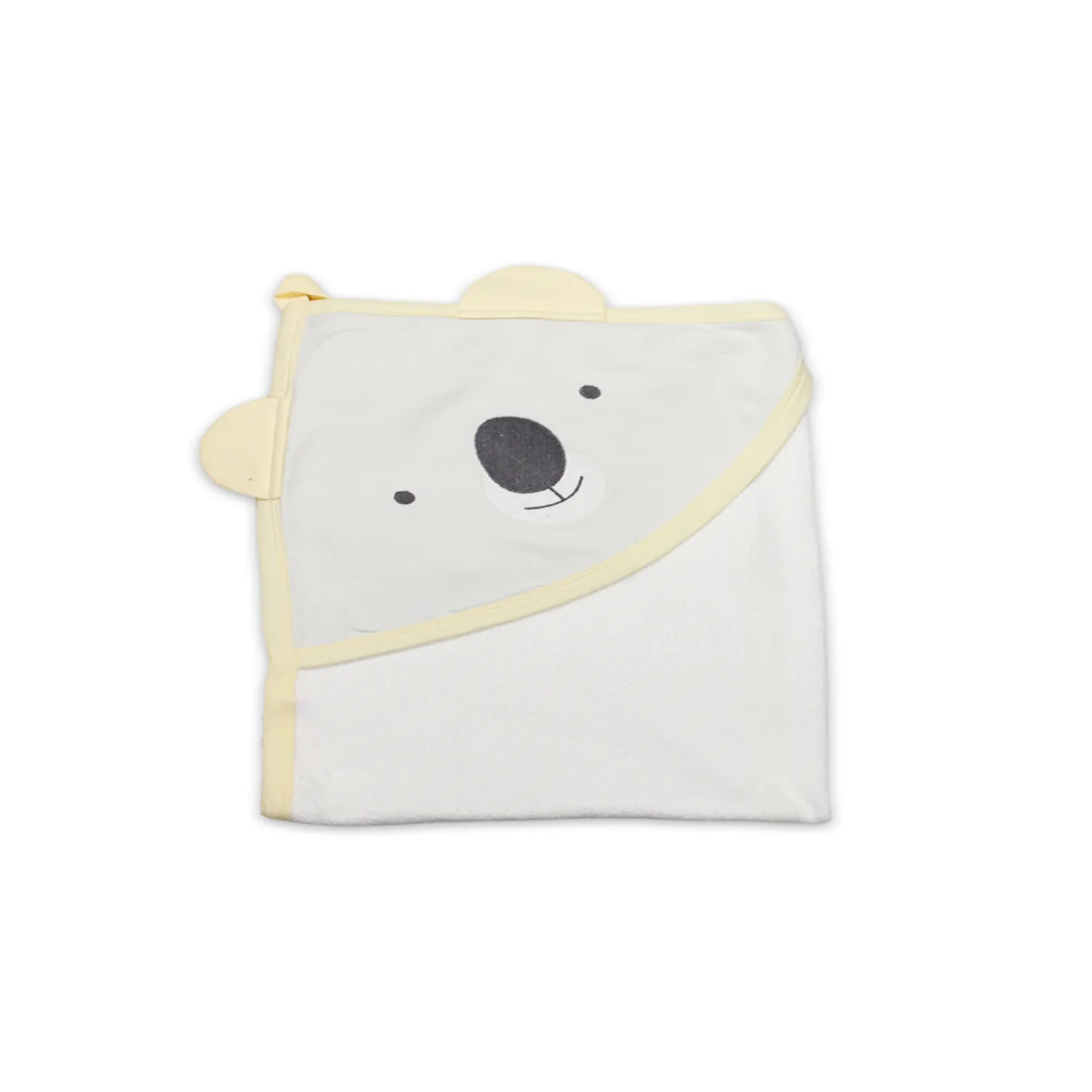 Bistyle Havlu Little Koala 85x90cm Gri - Sarı - Ekru