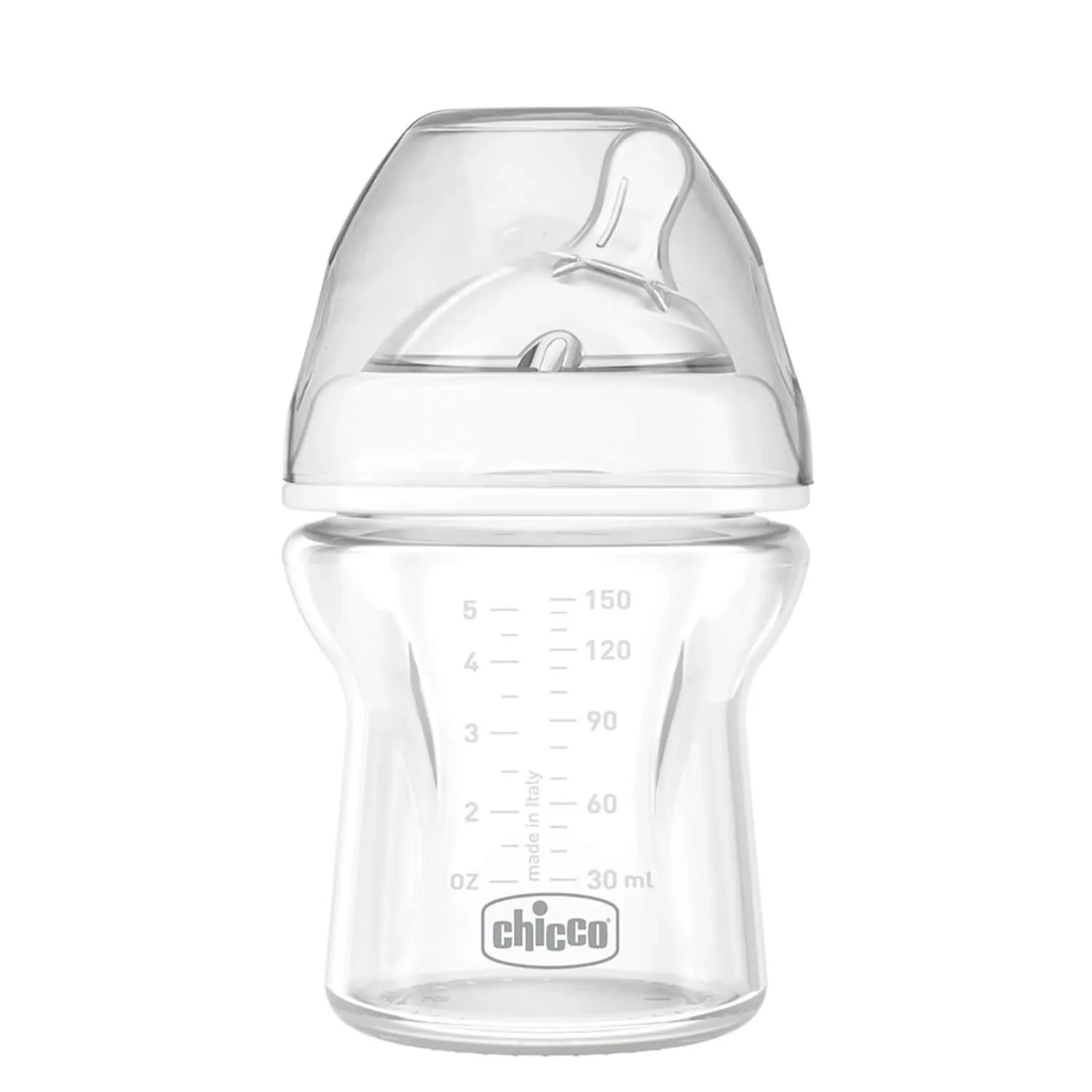Chicco Natural Feeling Silikon Emzikli Cam Biberon 150 ml 0+ Ay