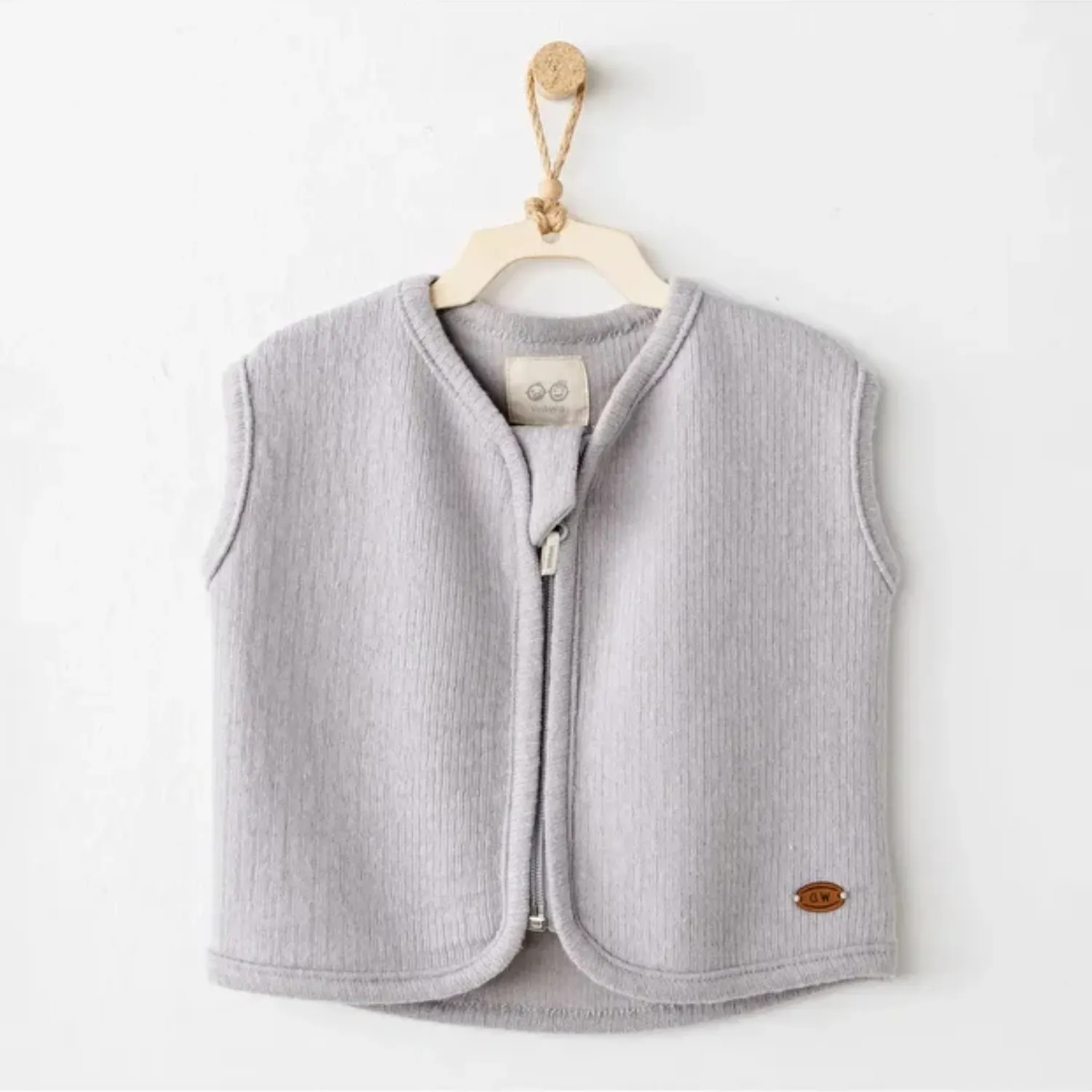 Andy Wawa Yelek Casual Gri