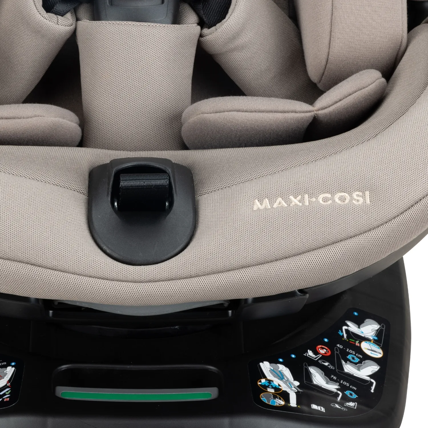 Maxi-Cosi Spinel 360 Plus Isofixli Oto Koltuğu 0-36 Kg Authentic Truffle