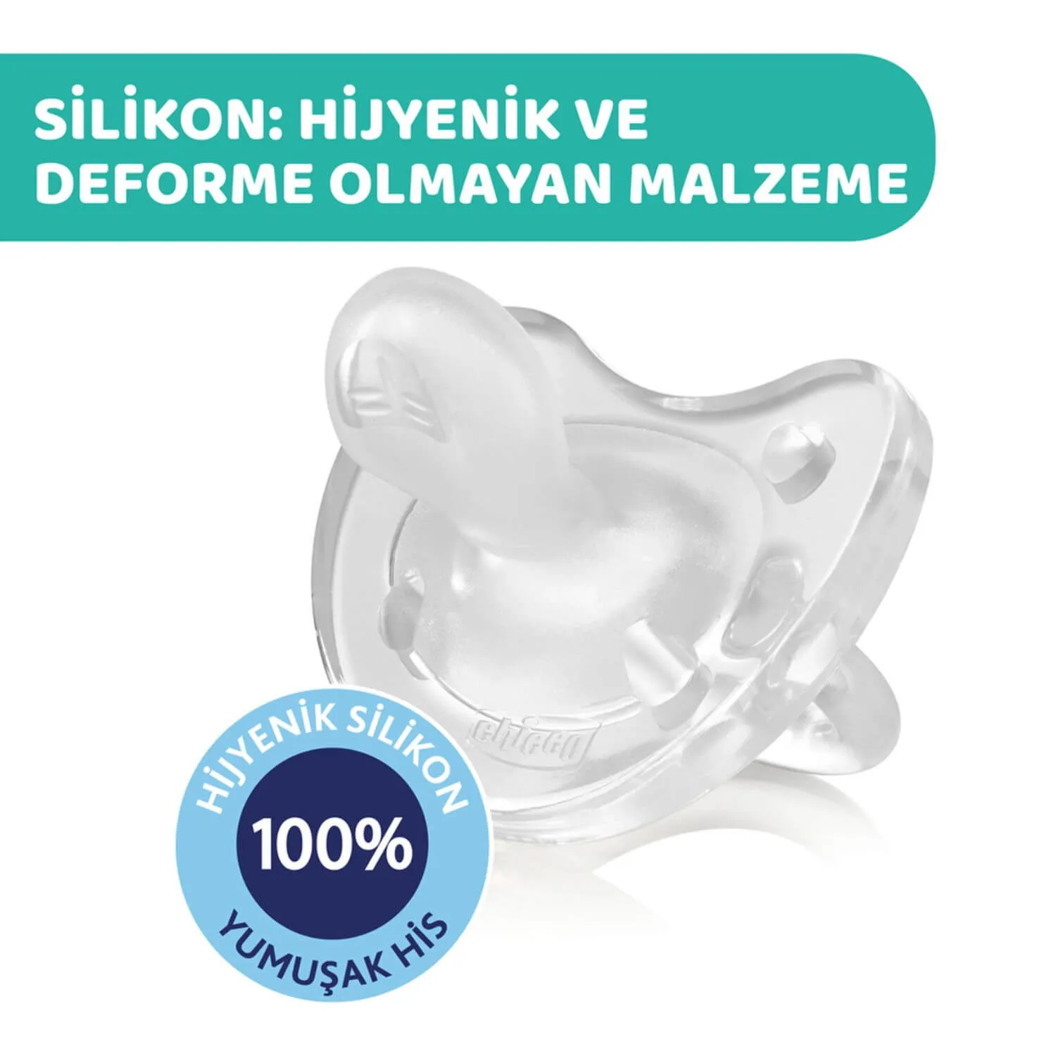 Chicco Physio Soft Silikon Emzik 0+ Ay