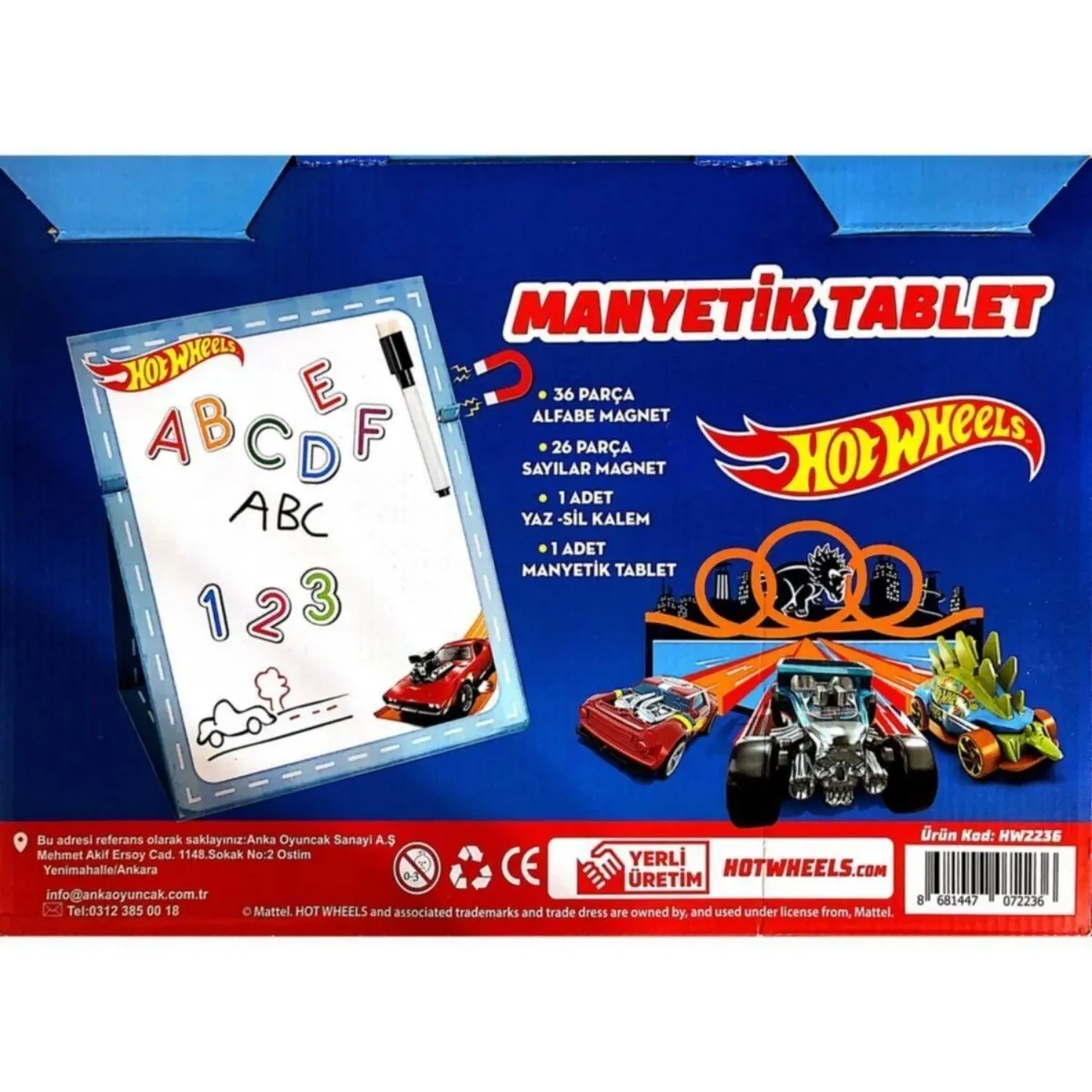 Hot wheels Yazı Tahtası