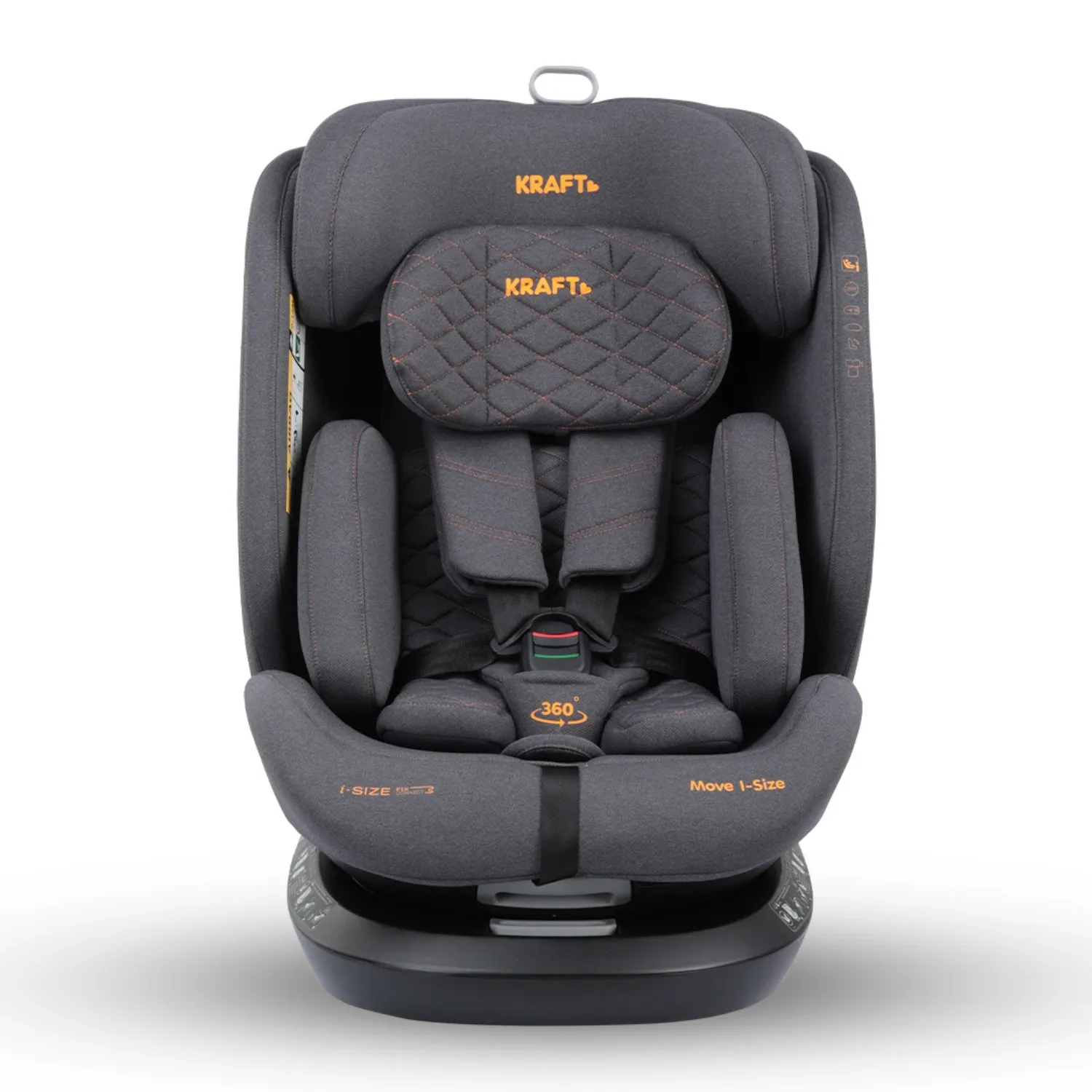 Kraft Move I-Size Oto Koltuğu 0-36 Kg Black Orange