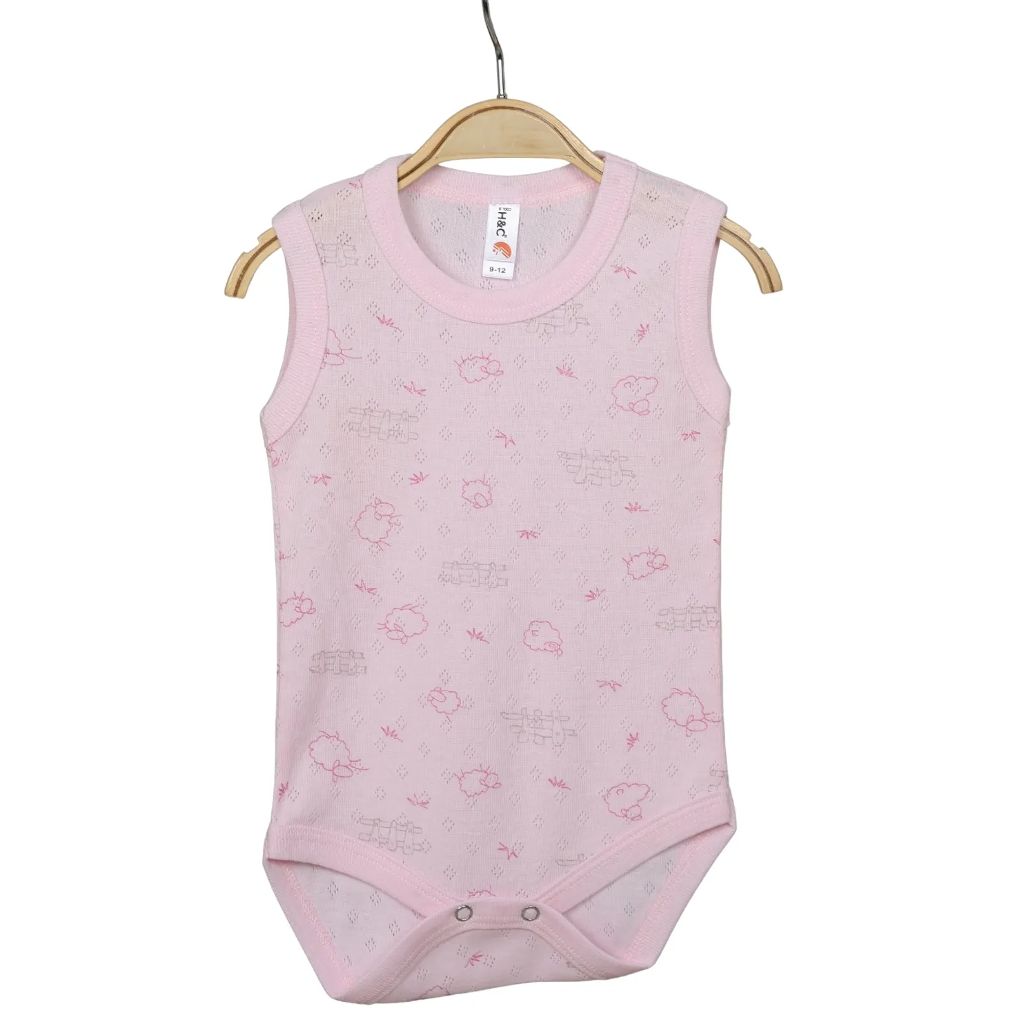 Hvc Atlet Body Jakarlı Kuzu Pembe