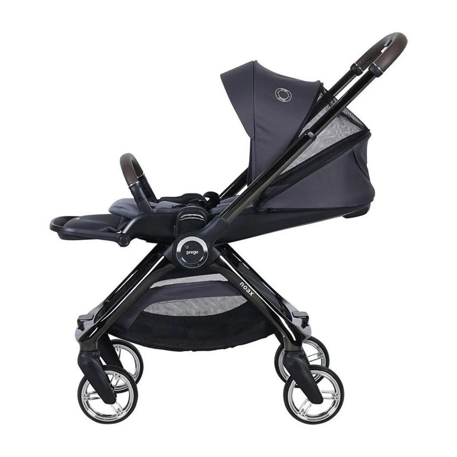 Prego 2083 Noax Travel Sistem Bebek Arabası Füme