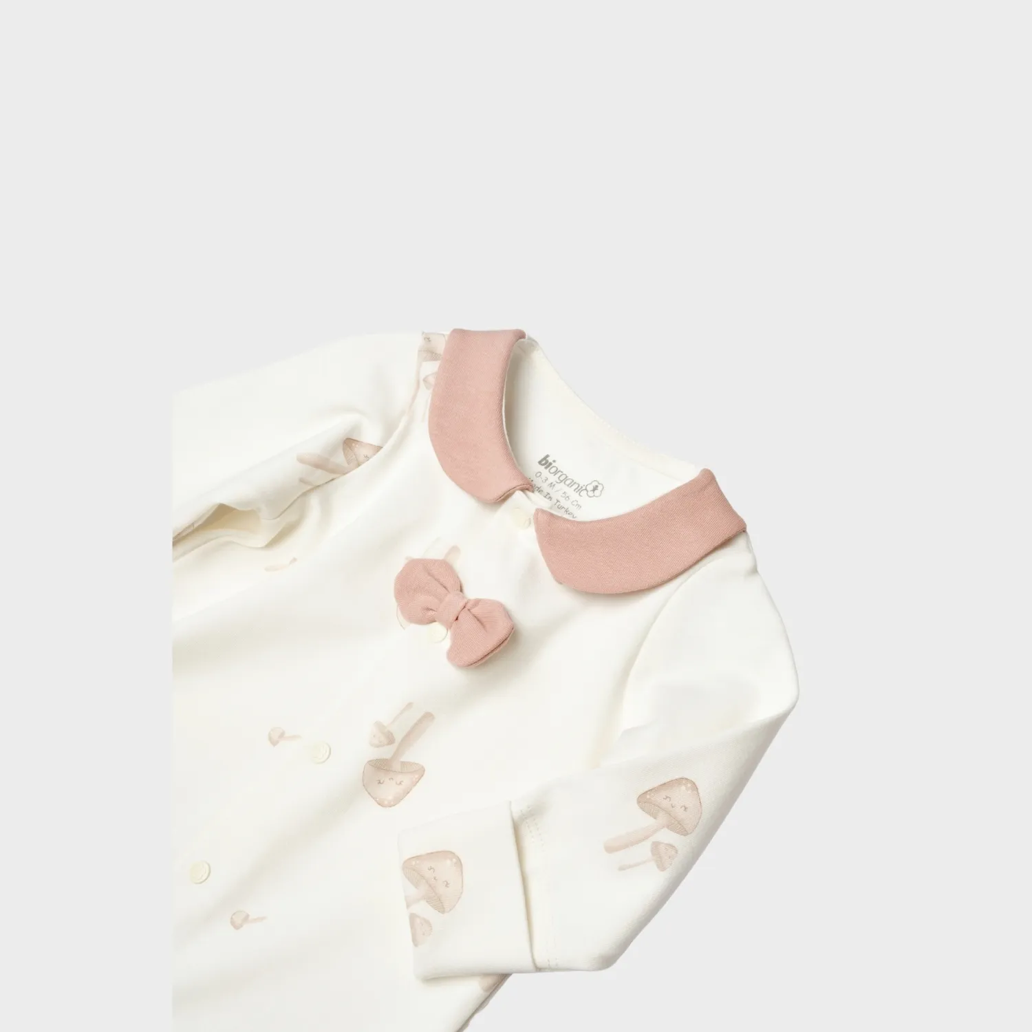 Bibaby Organik Tulum Sweet Lady Açık Bej