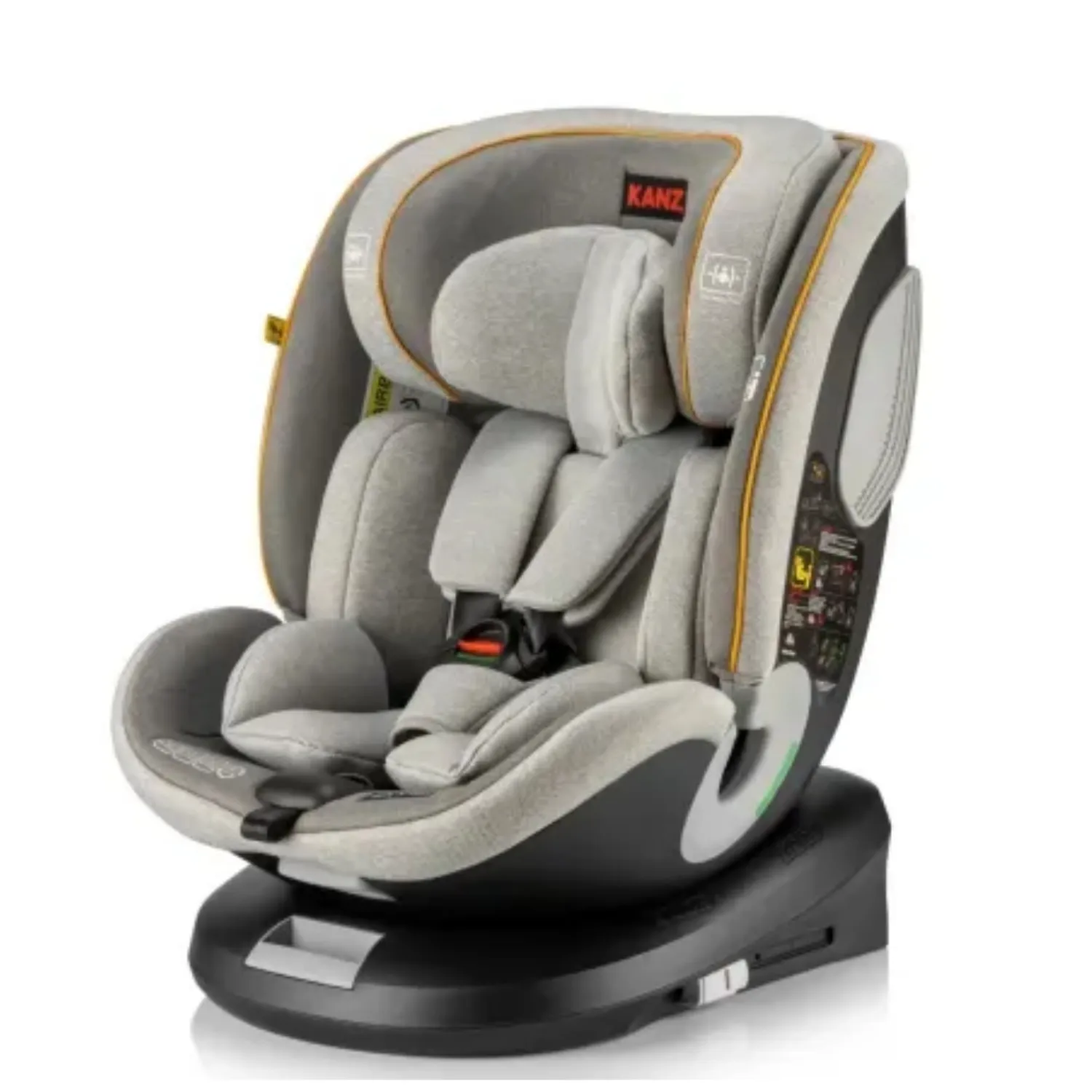 Kanz Safe N Rest Oto Koltuğu 0-36 Kg Gri