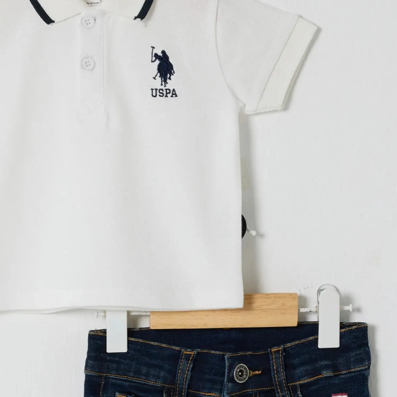 U.S. Polo 2li Takım T-Shirt Pike Beyaz