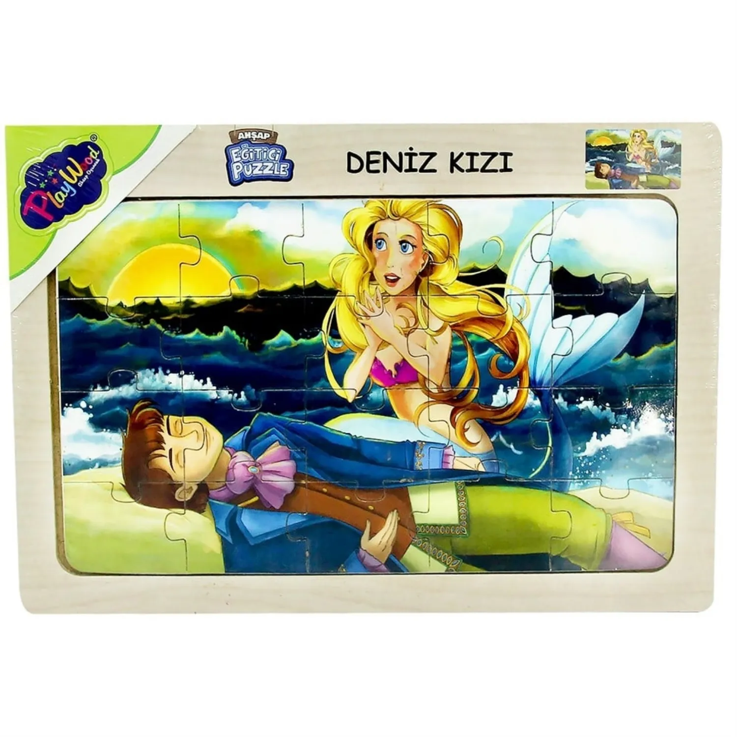 Play Woodl Eğitici Puzzle Denizkızı