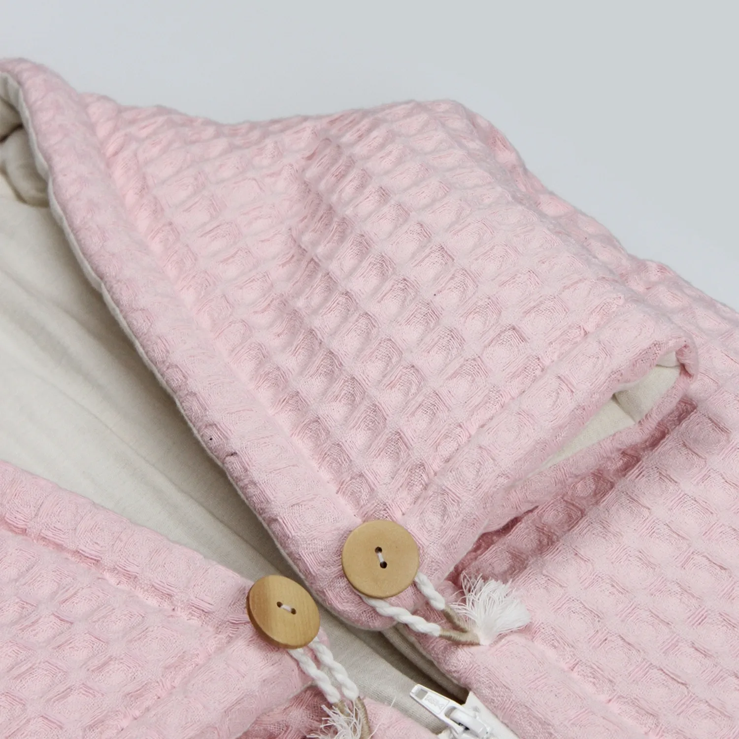 Bistyle Battaniye Pike Fermuarlı Natural Life Girl Pembe