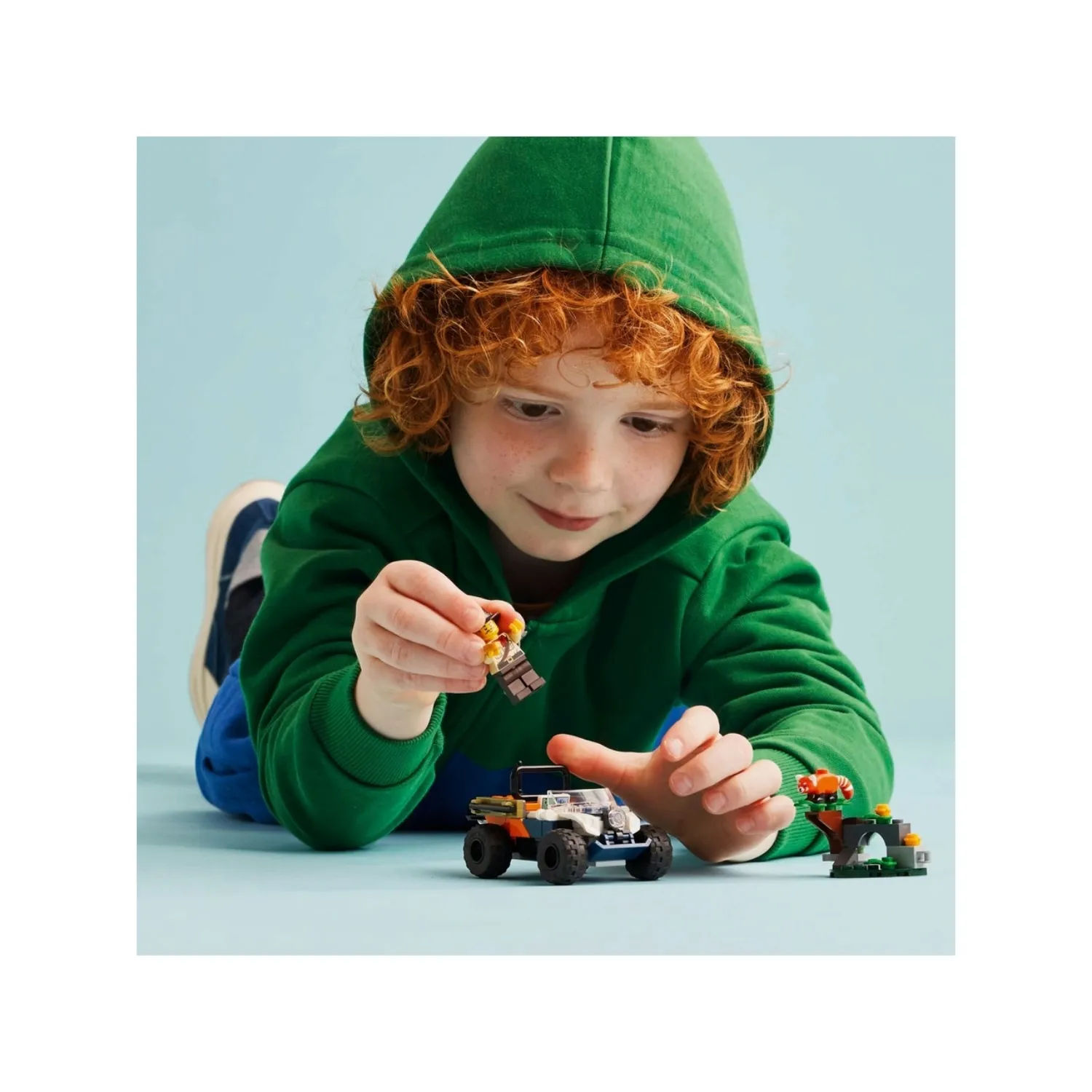 LEGO City Orman Kaşifinin ATV’li Kırmızı Panda Görevi 60424