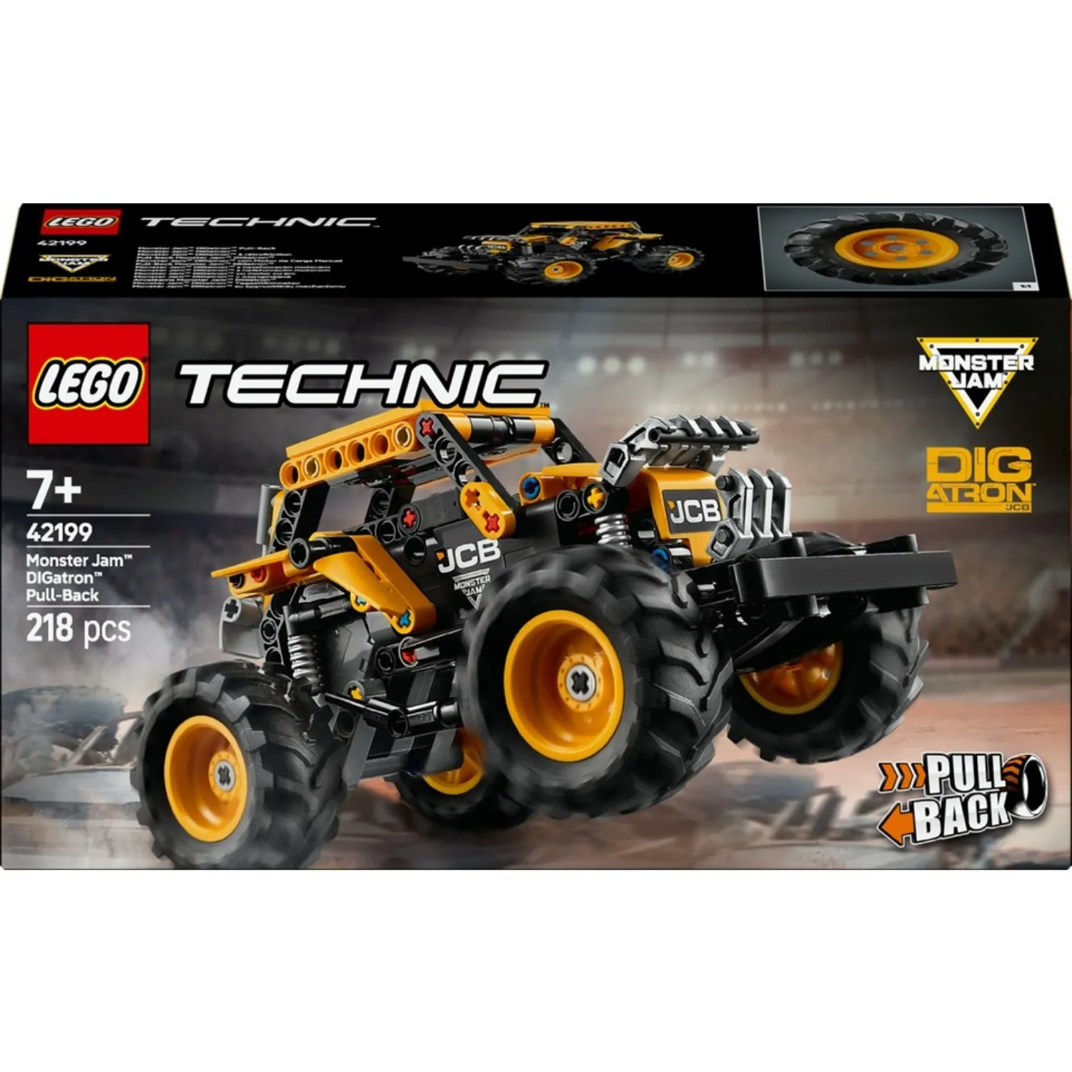 LEGO Technic Monster Jam DIGatron Çek-Bırak 42199 