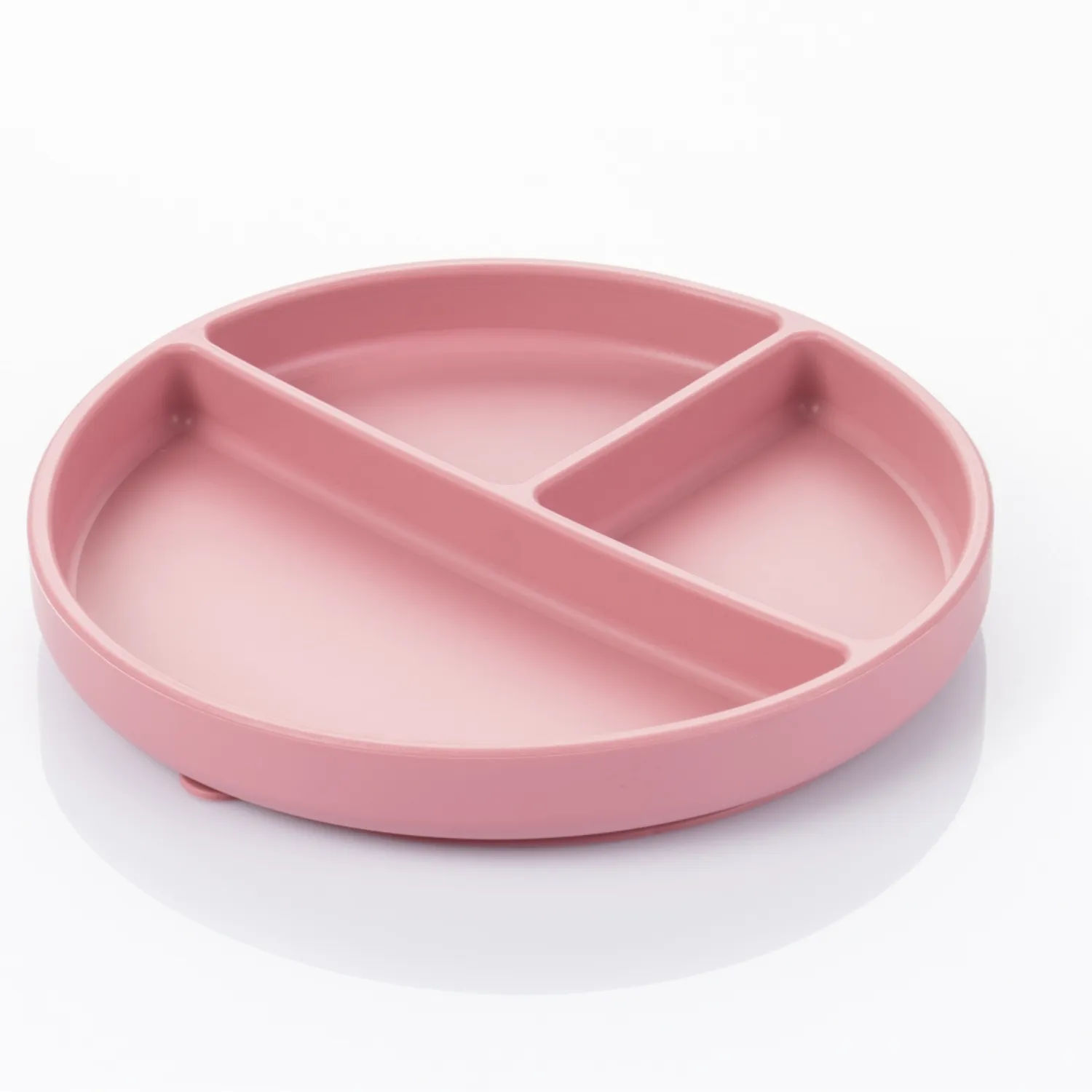 BM Care Porsiyon Vakumlu Mama Tabağı-Pembe
