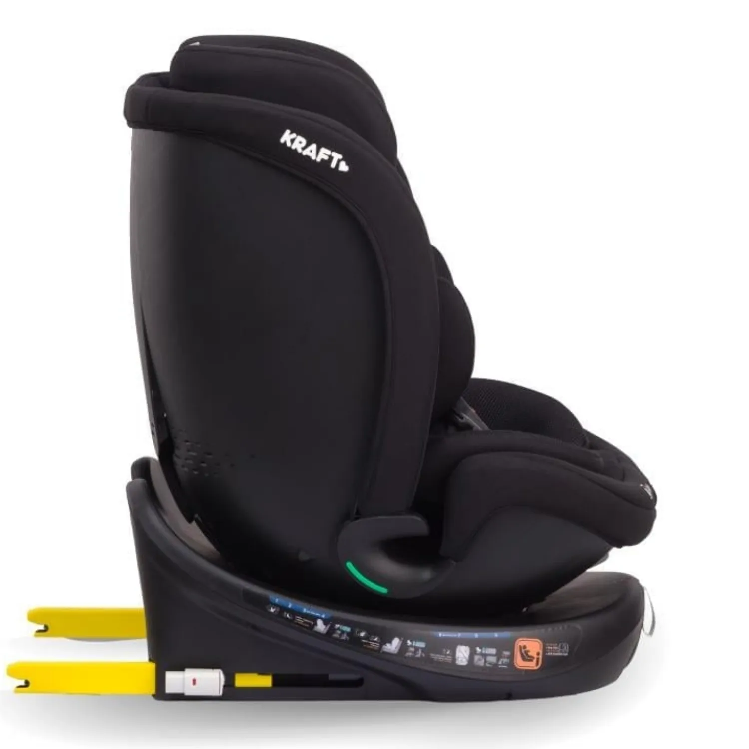 Kraft Grovy I-Size Oto Koltuğu 0-36 Kg Black