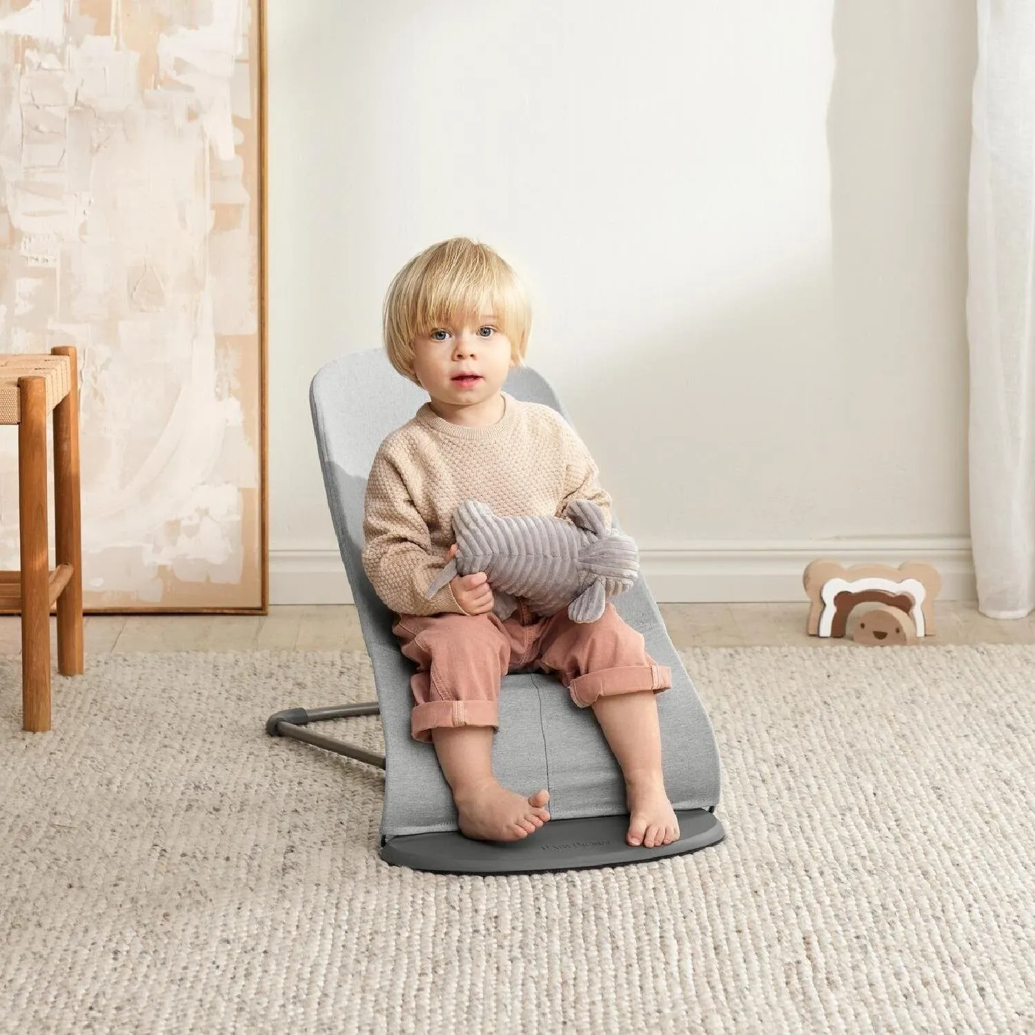 Babybjörn Balance Bliss Ana Kucağı Woven Melange Light Grey