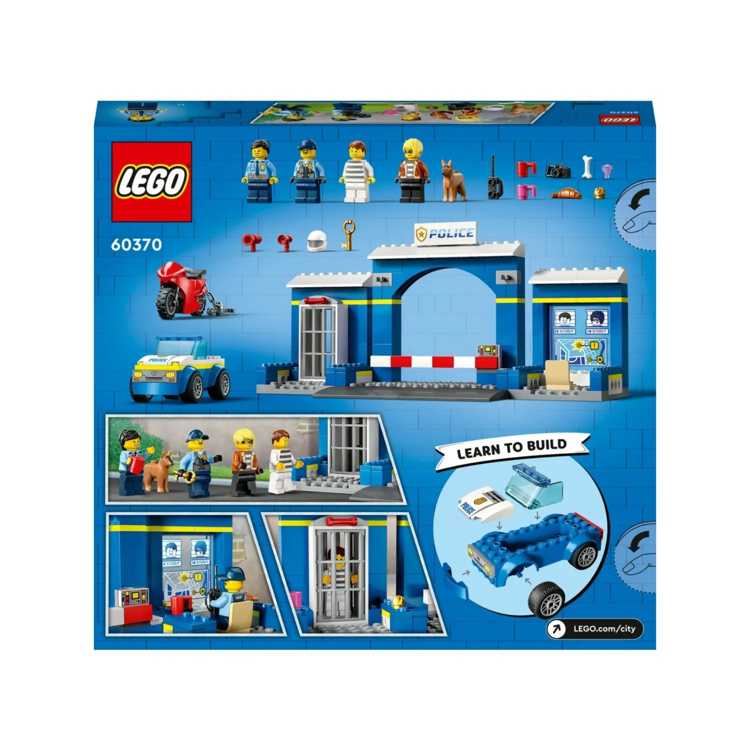LEGO City Polis Merkezi Takibi 60370