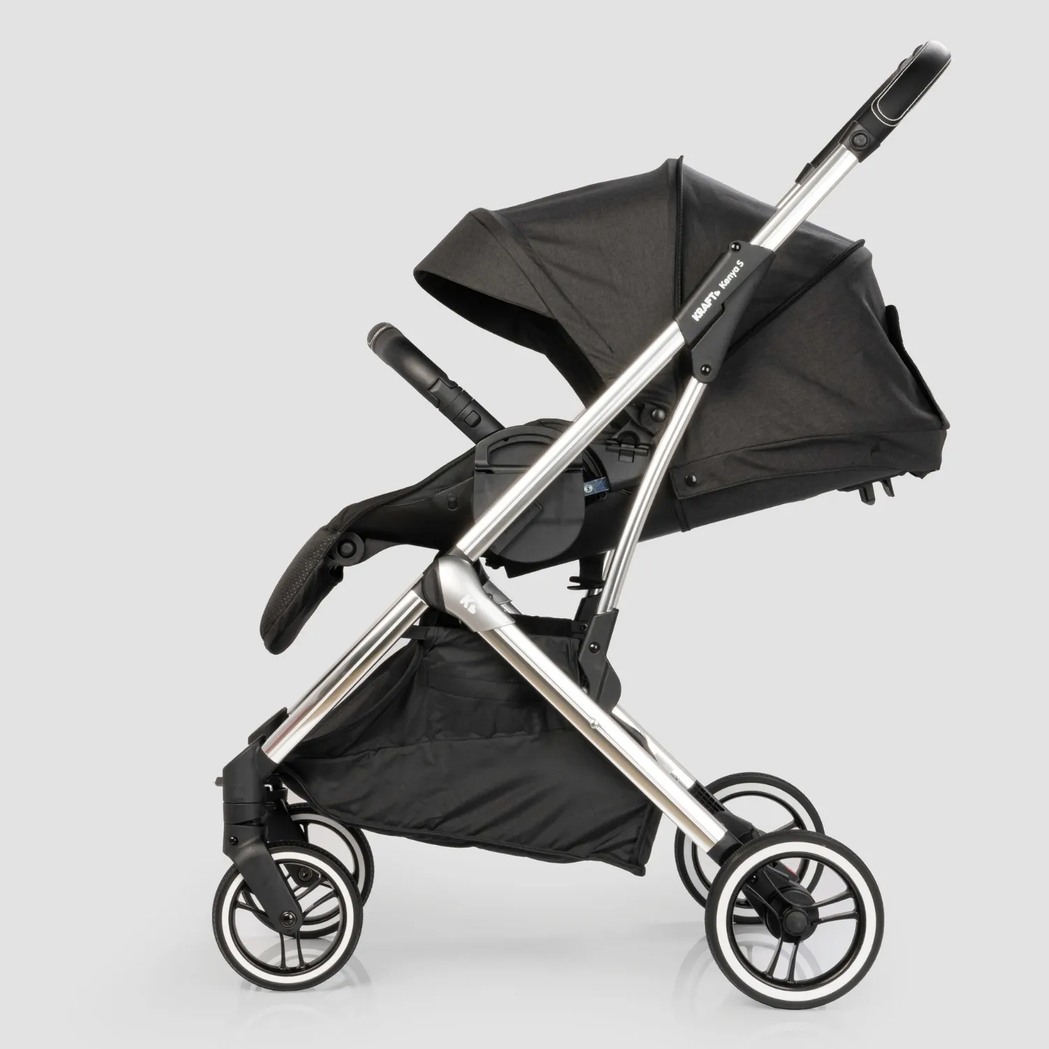 Kraft Kenya S Travel Sistem Bebek Arabası Black
