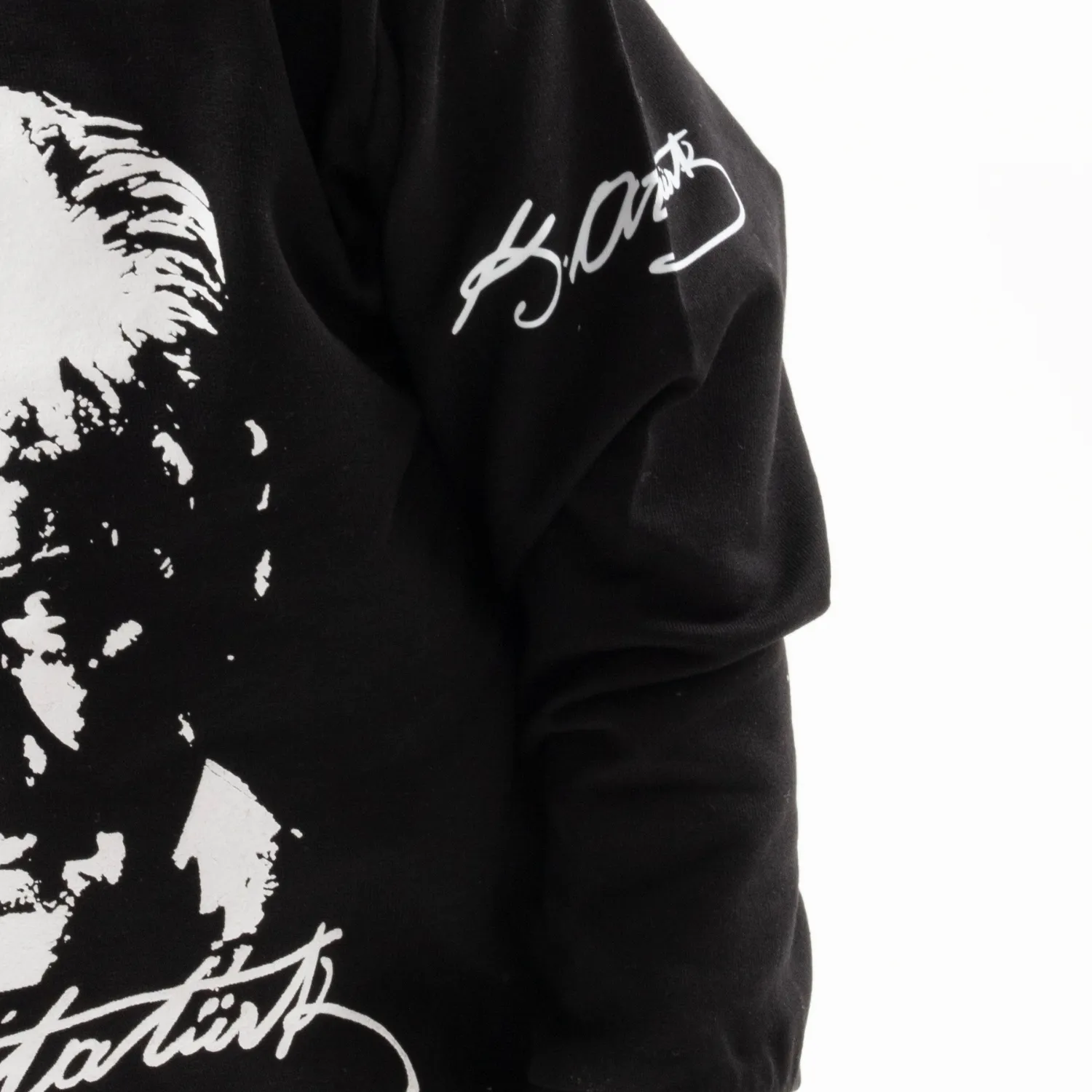 Winimo Sweatshirt Atatürk Baskılı Siyah