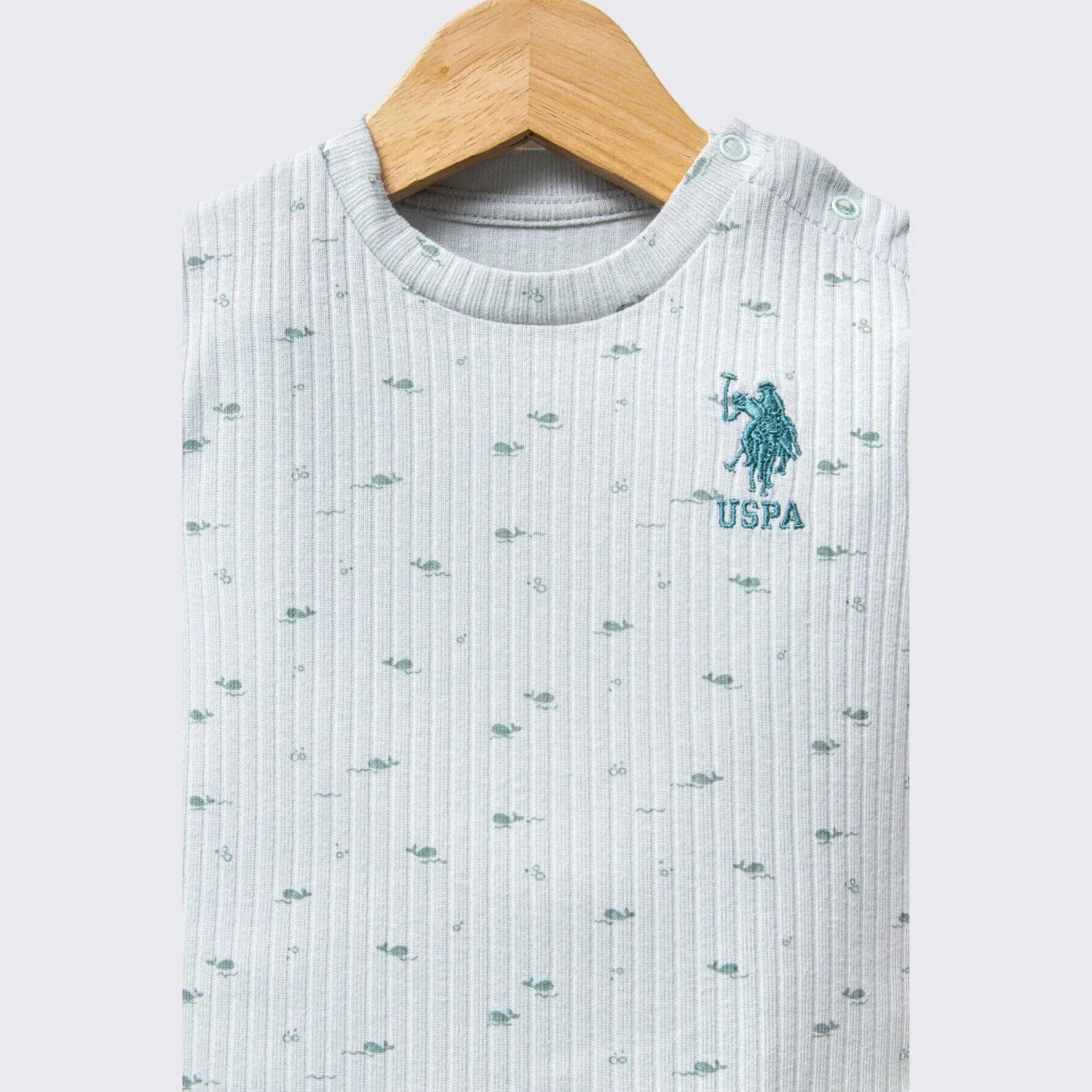 U.S. Polo 2li Takım Su Yeşili