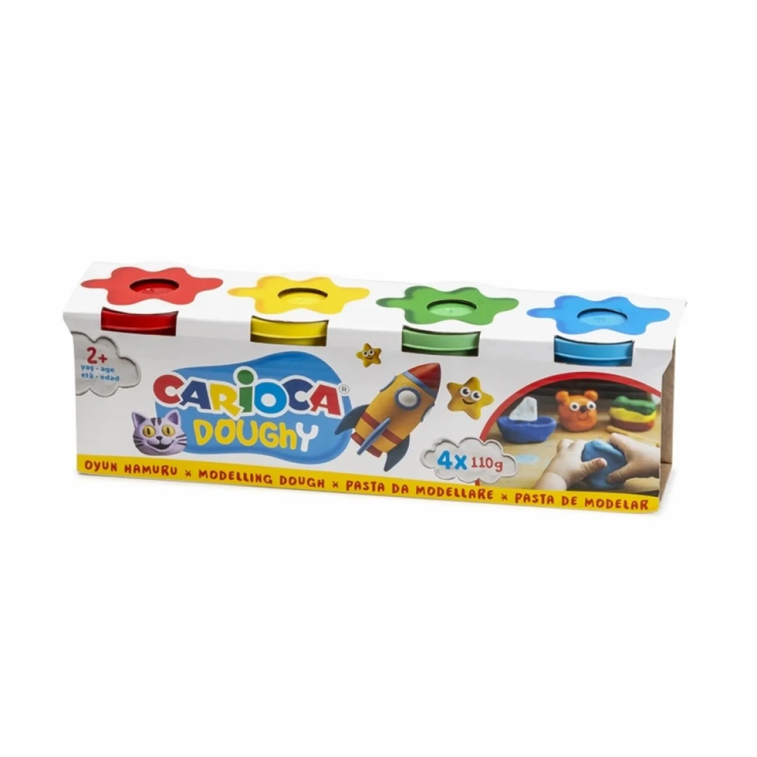Carioca Oyun Hamuru 4x110 Gr