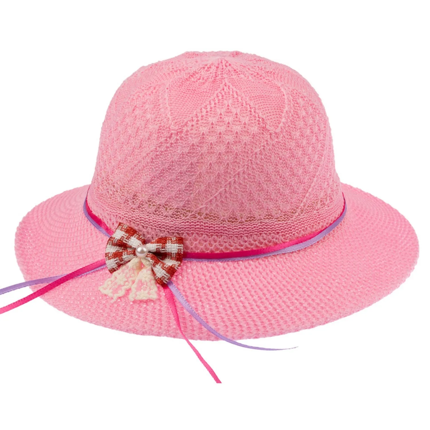 Kitti Şapka Merserize 0-18 Ay Pembe Asortili
