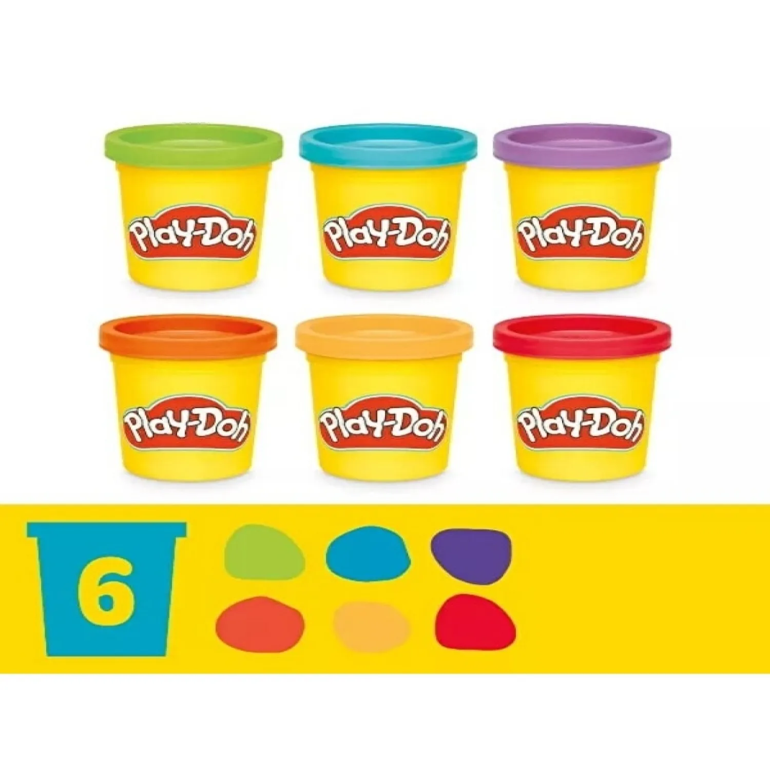 Play-Doh Shapes And Colors Dıno