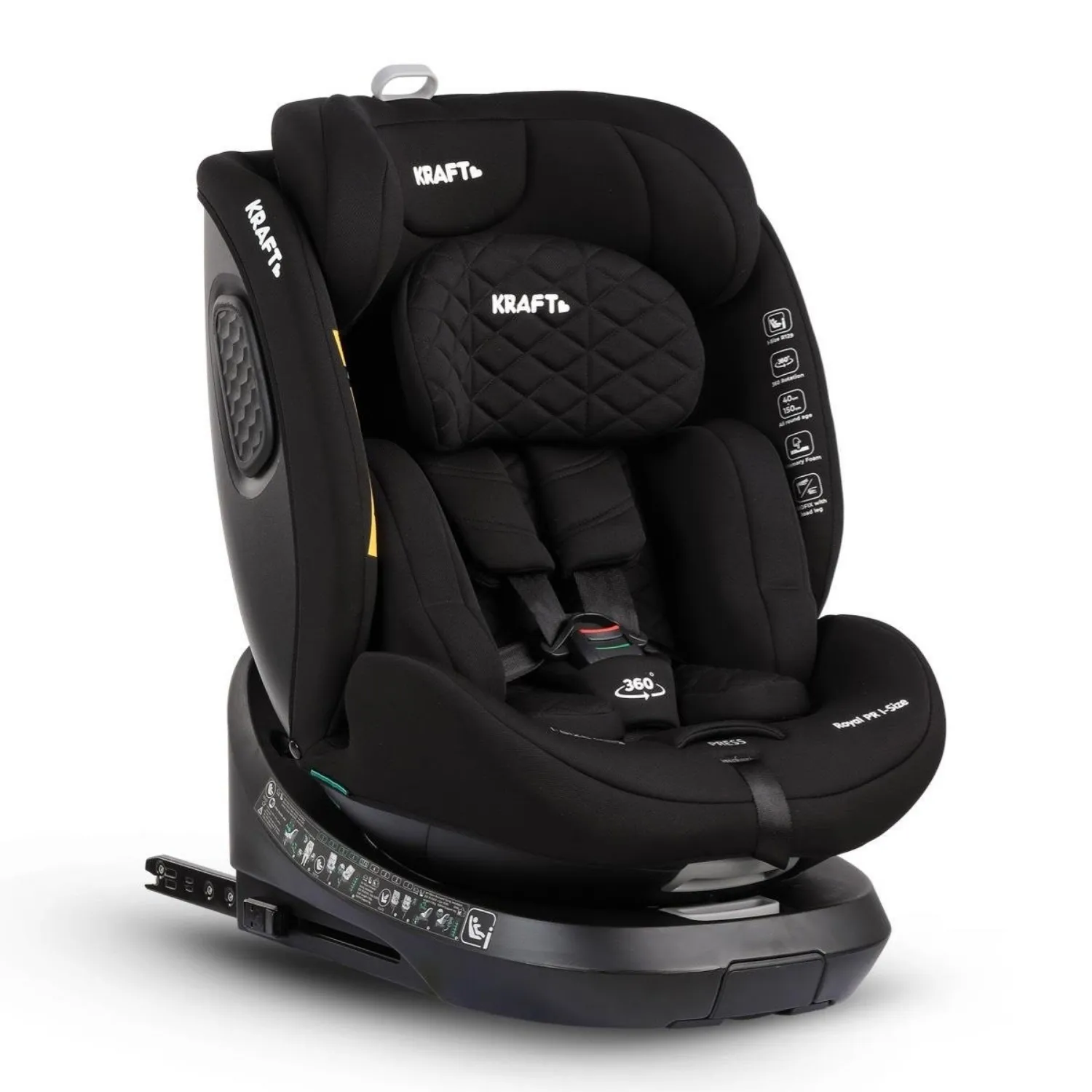 Kraft Royal Pr Oto Koltuğu 0-36 Kg Black