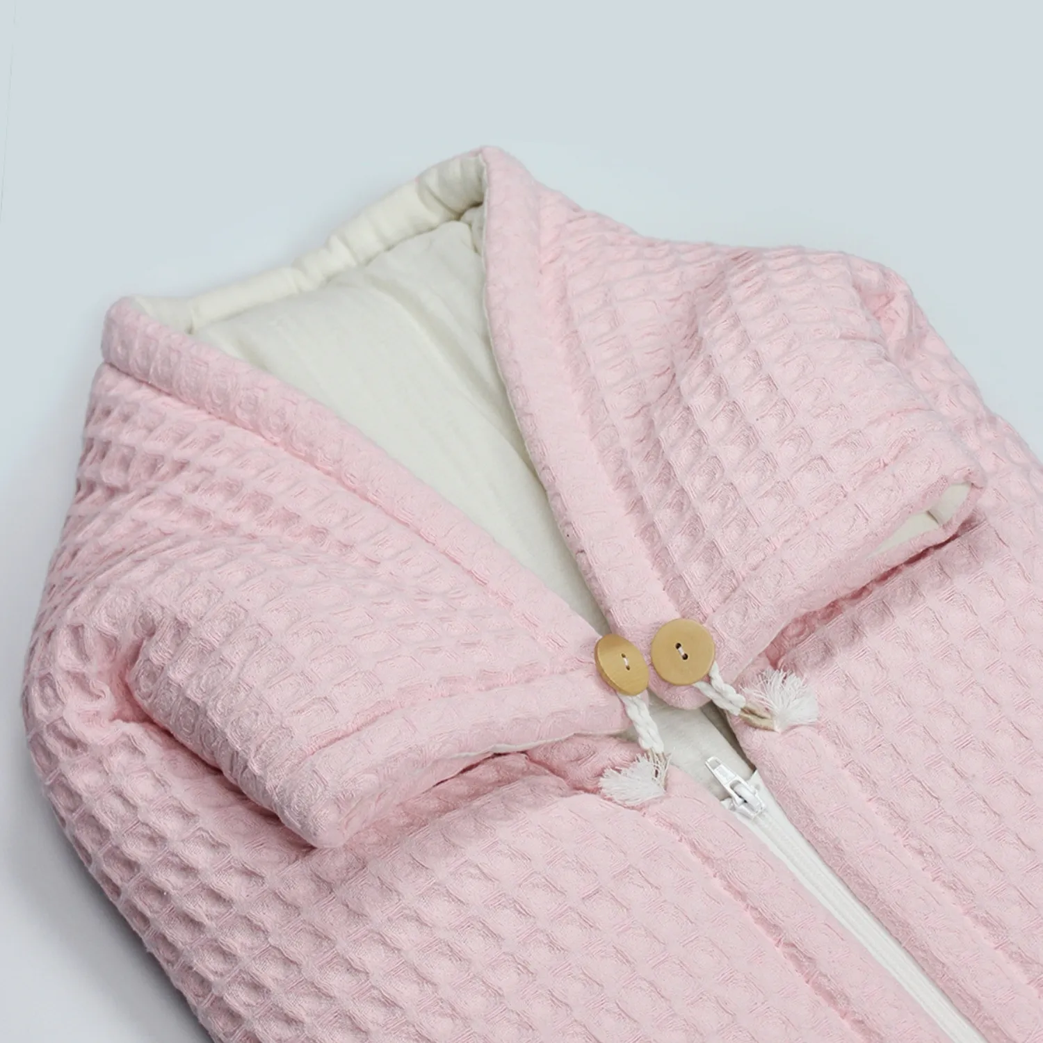 Bistyle Battaniye Pike Fermuarlı Natural Life Girl Pembe