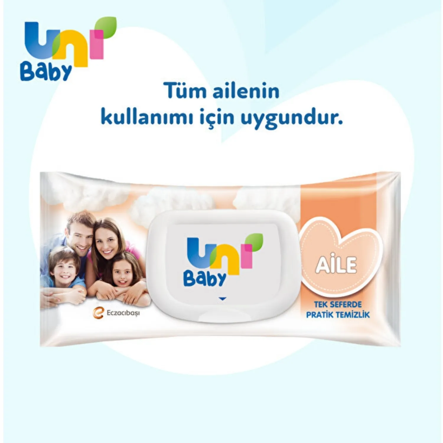 Uni Baby Aile Islak Mendil 90 Yaprak