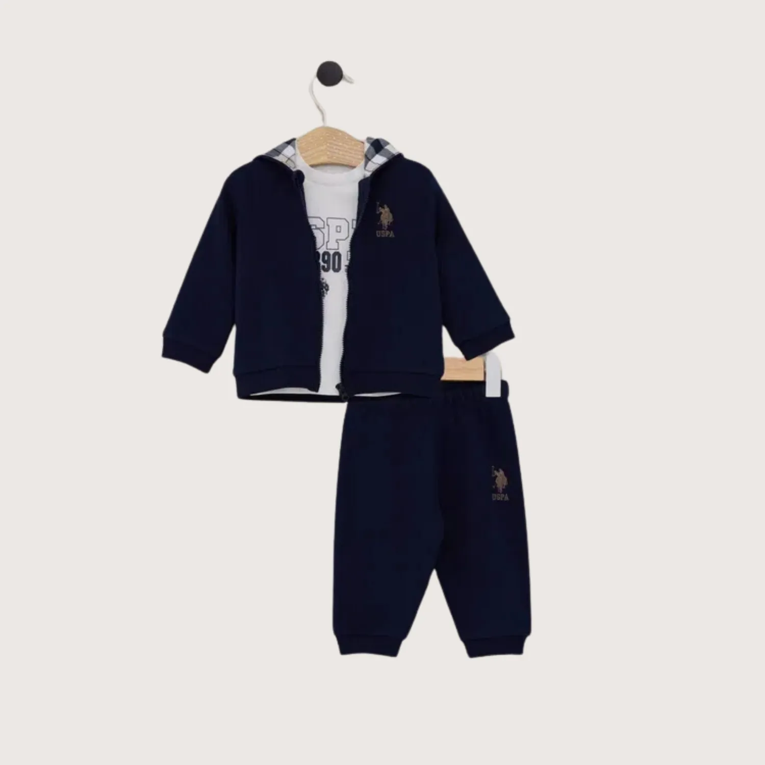 U.S. Polo 3lü Takım Lacivert
