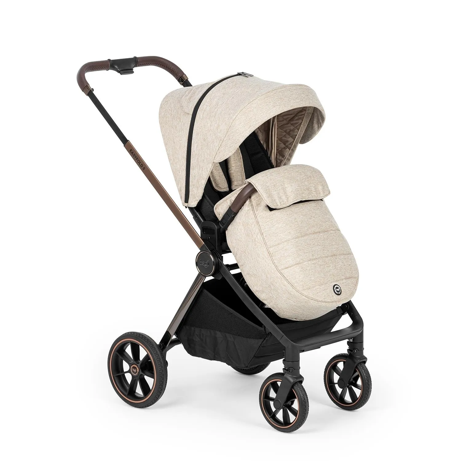Bagi Easyfold 5 Cosmo Travel Sistem Bebek Arabası Beige