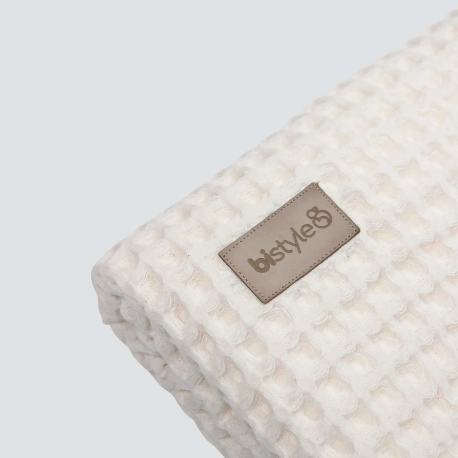 Bistyle Battaniye Pike Style Baby 110x110cm Ekru