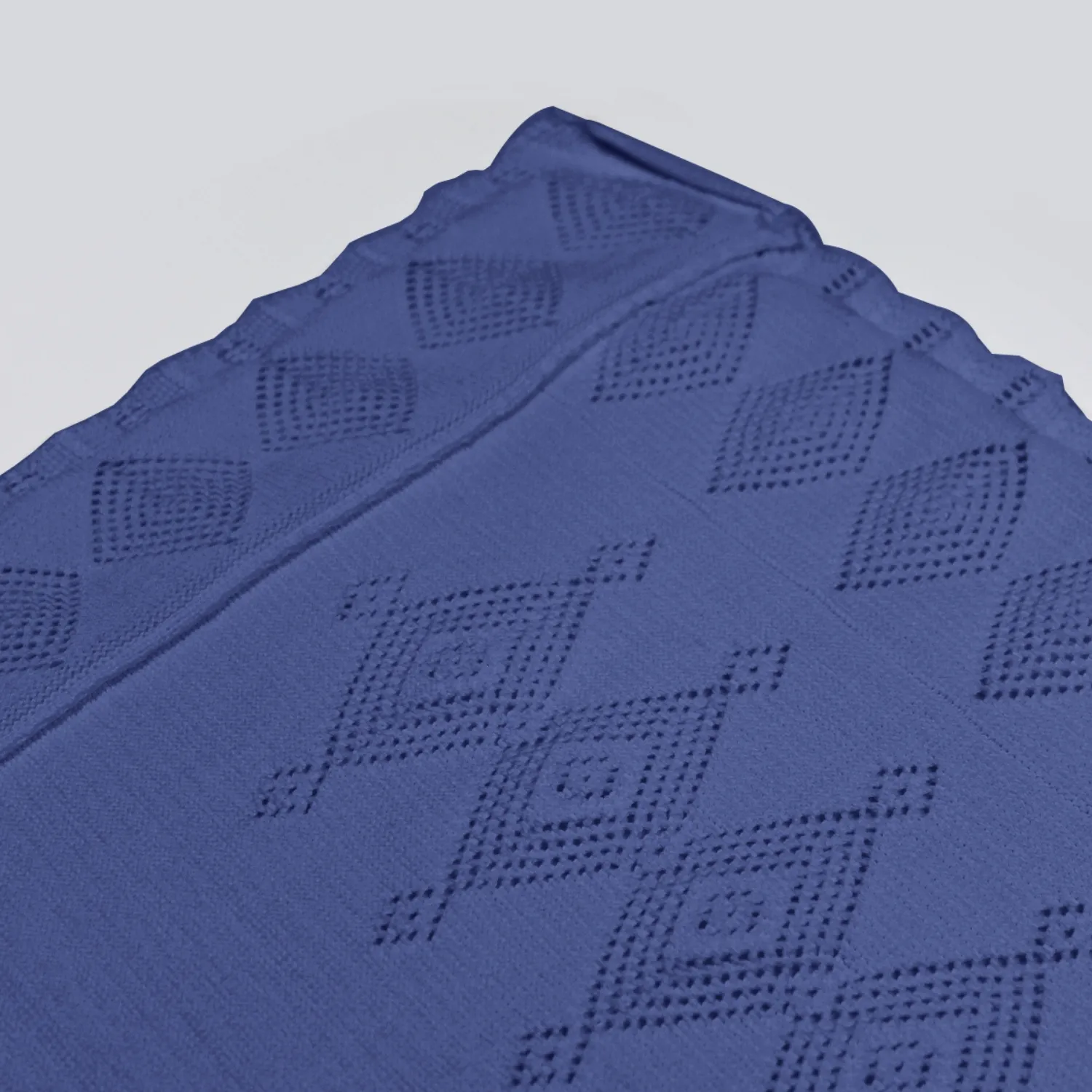 Bistyle Battaniye Triko Knitwear Colors İndigo