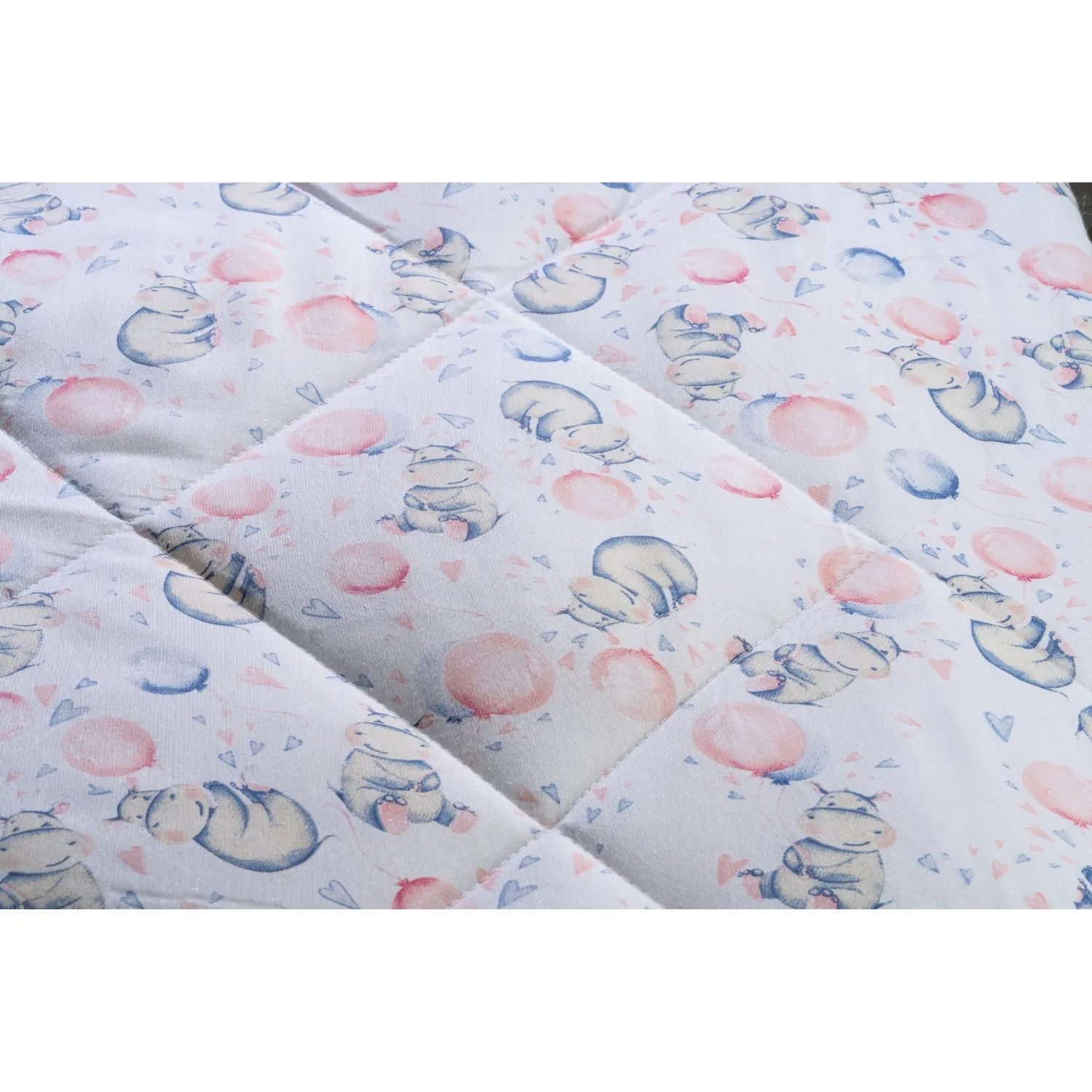 Bebek Nevresim Seti Balon 3 Parça Çantalı 100x150