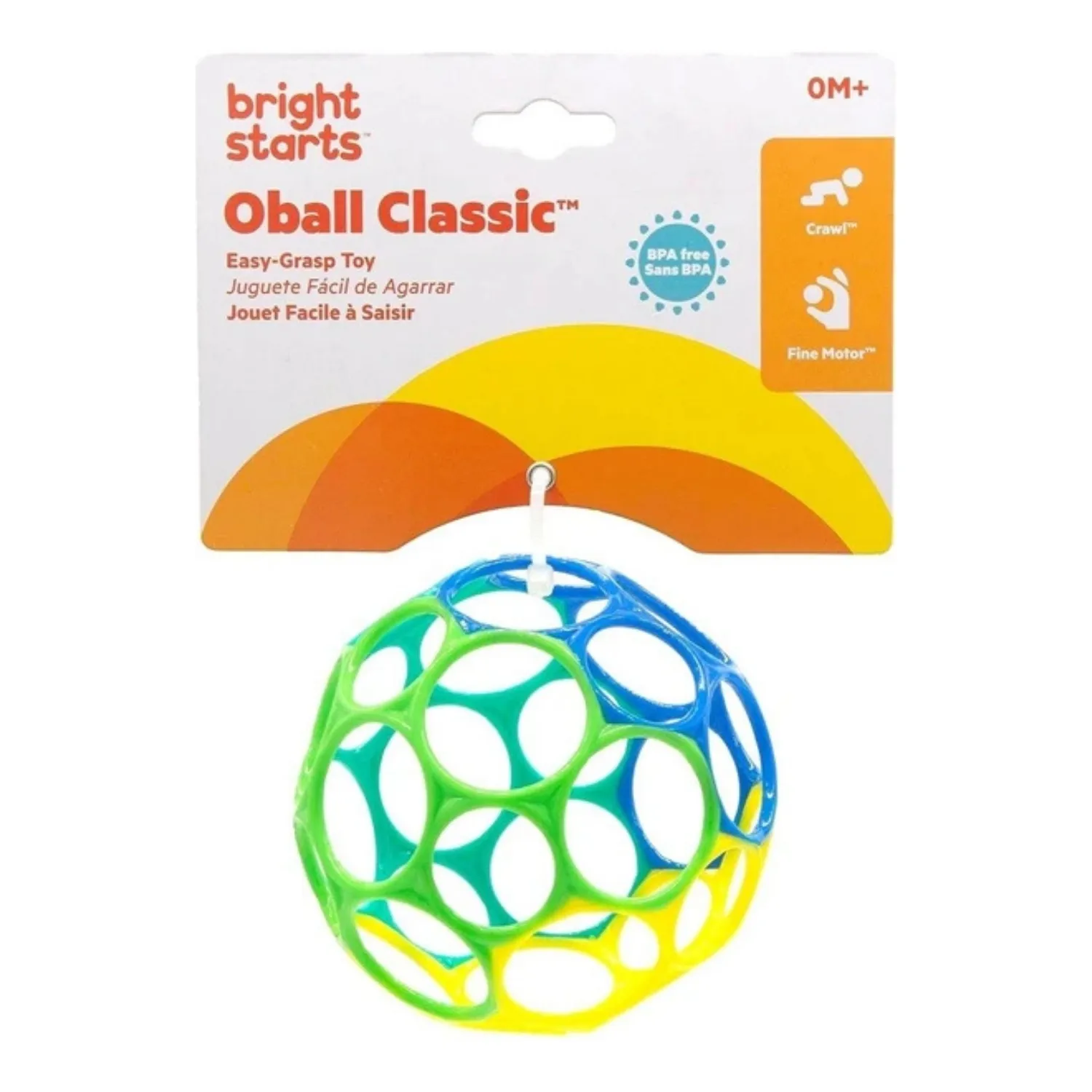 Bright Starts Oball Klasik Top Blue Green