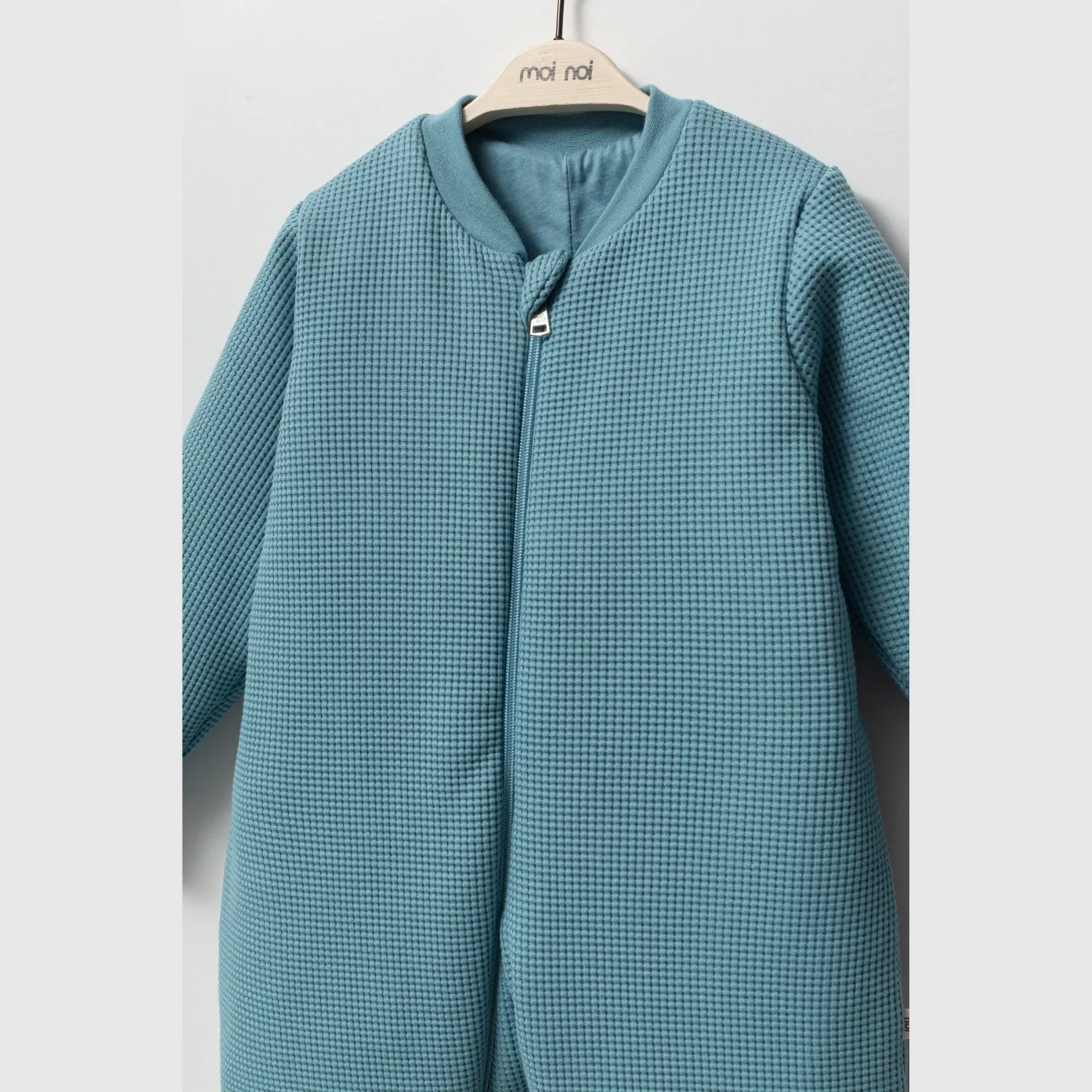 Moi Noi Uyku Tulumu Çoraplı 2,5 Tog Waffle Petrol