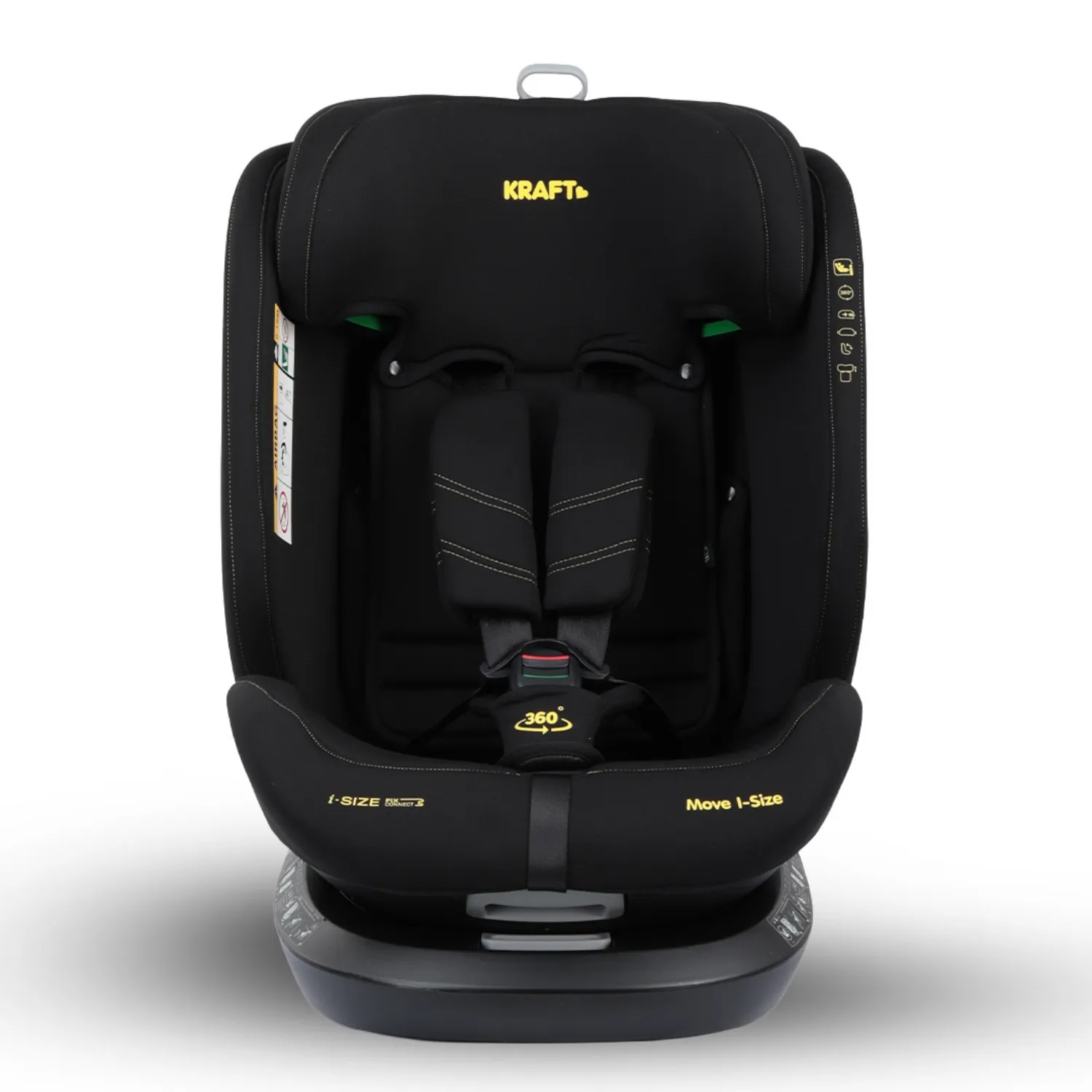 Kraft Move I-Size Oto Koltuğu 0-36 Kg Black Yellow