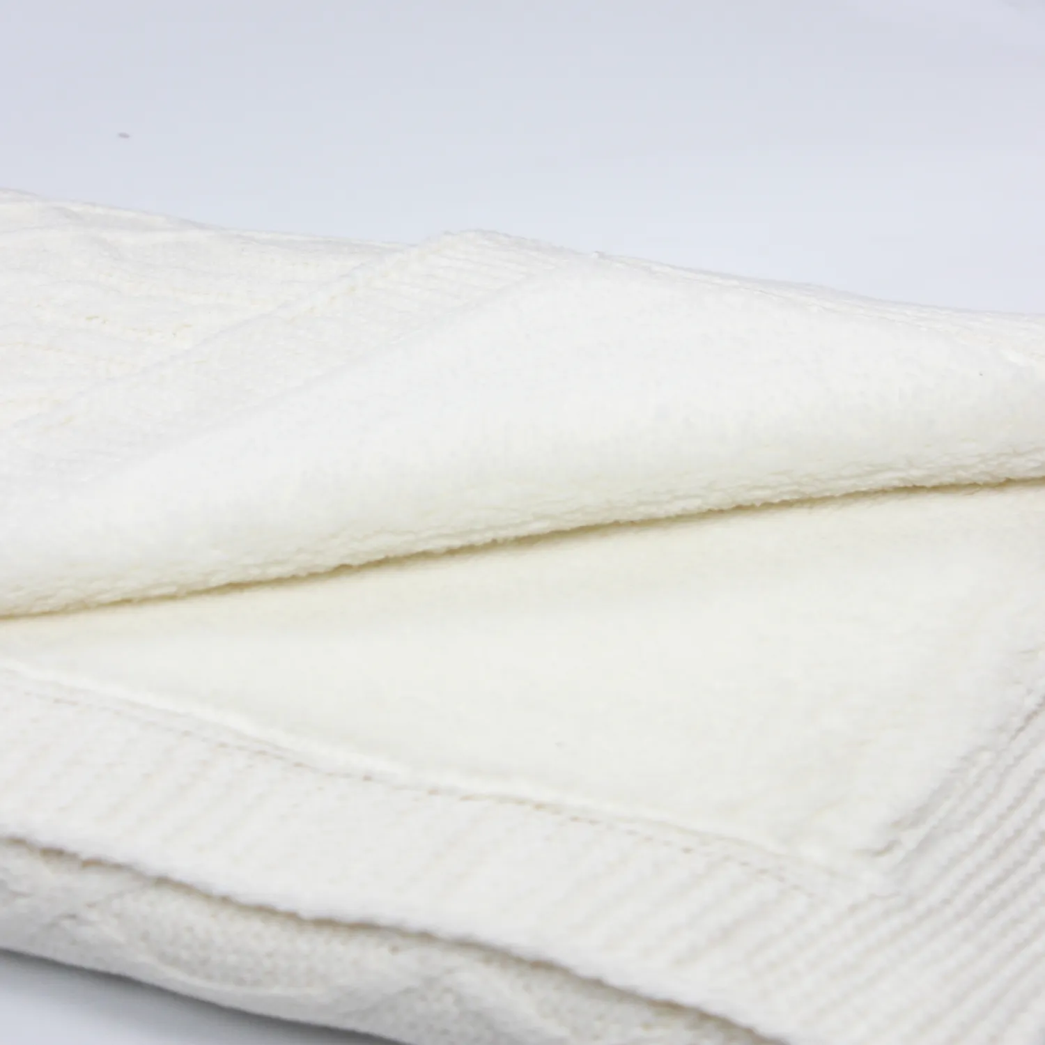 Bistyle Battaniye Welsoft Triko Winter Clothes 80x95cm Ekru