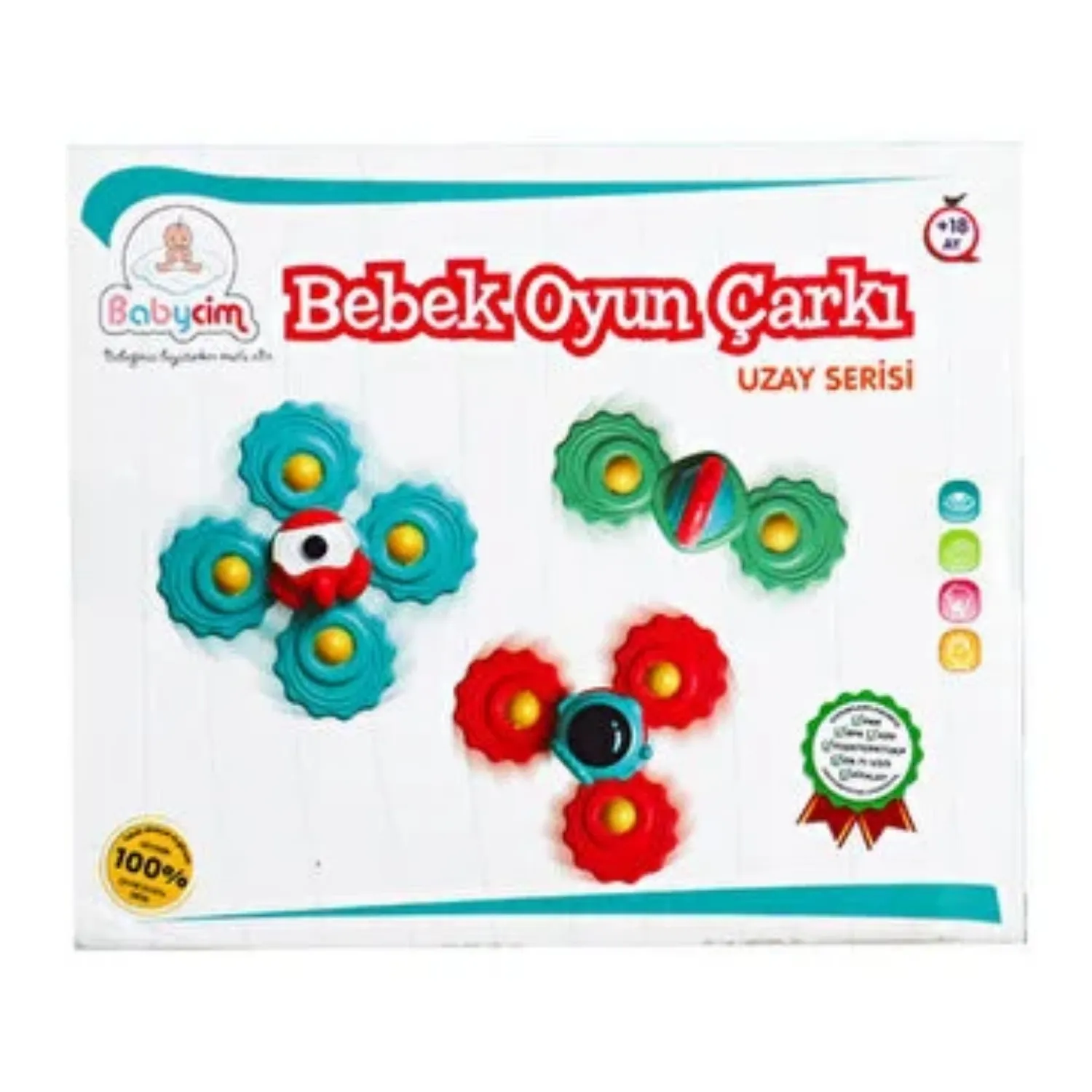 Bebek Oyun Çarkı Uzay Serisi