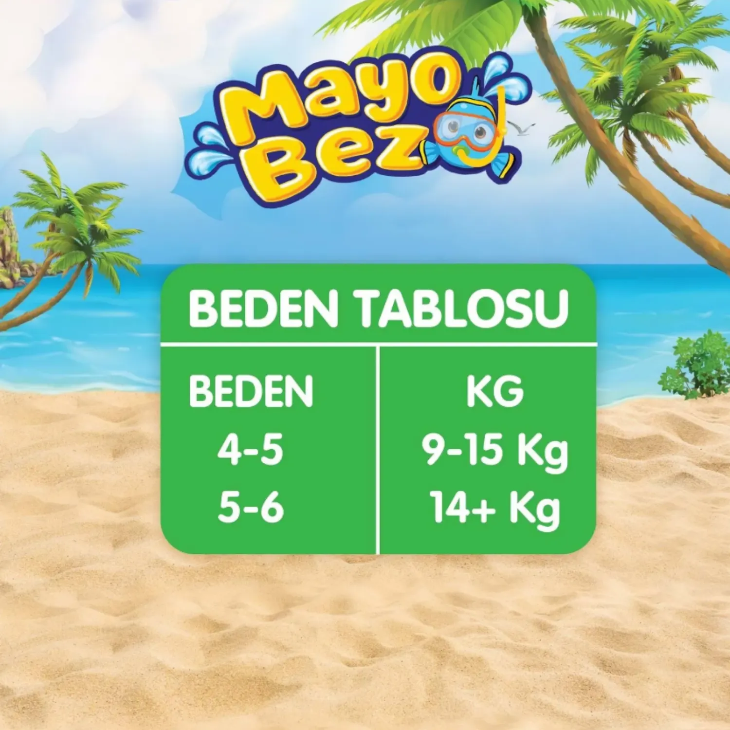 Molfix Mayo Bez 5-6 numara 14+ Kg 10 adet