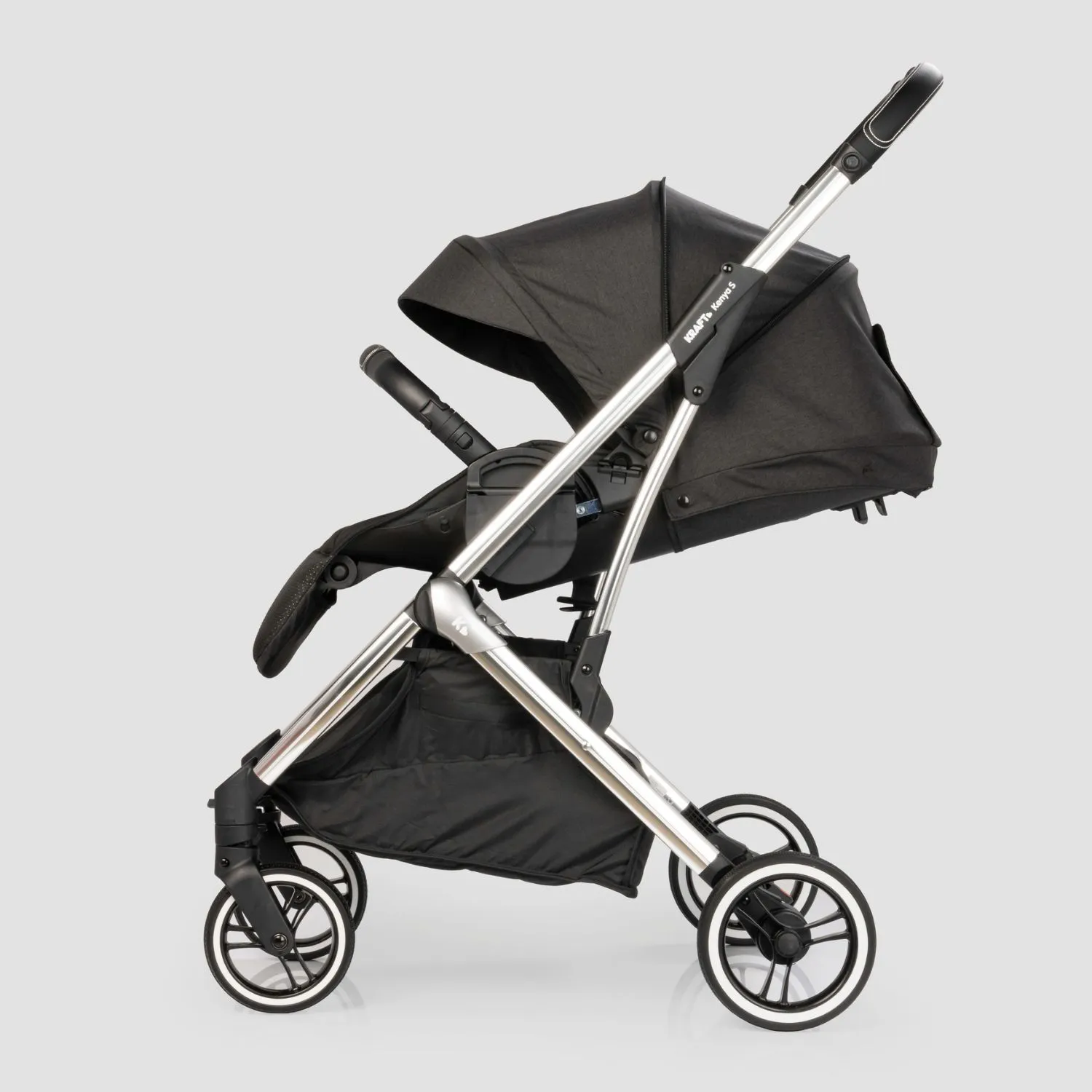 Kraft Kenya S Armor Plus Travel Sistem Bebek Arabası Black